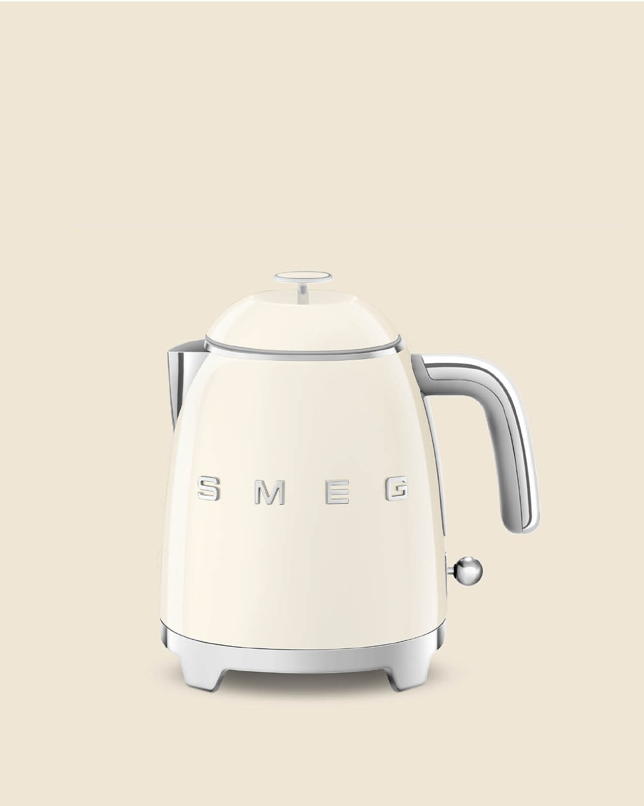 SMEG KLF05CREU 50s Style Mini-Wasserkocher Creme