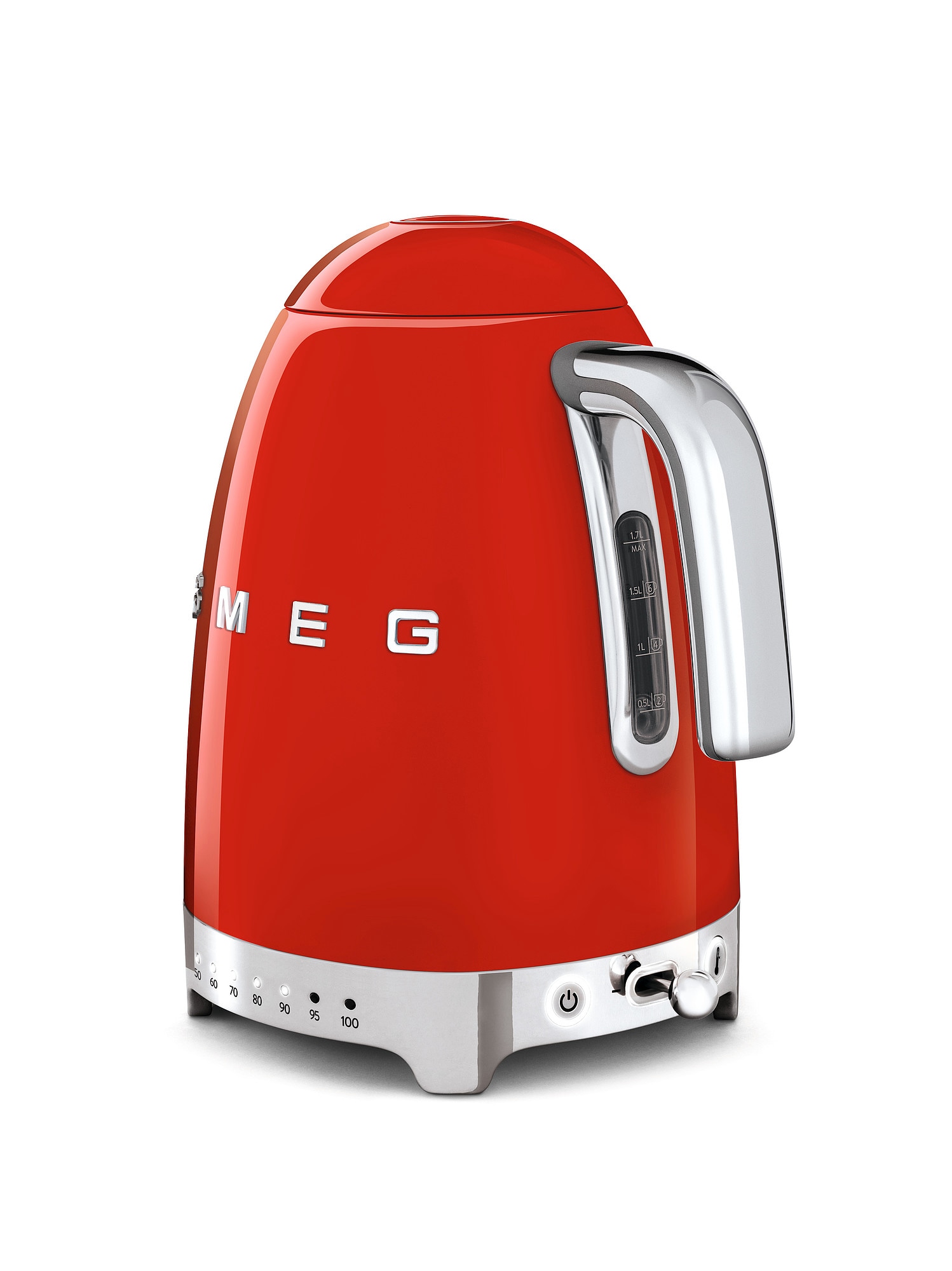 SMEG KLF04RDEU 50s Style Wasserkocher Rot