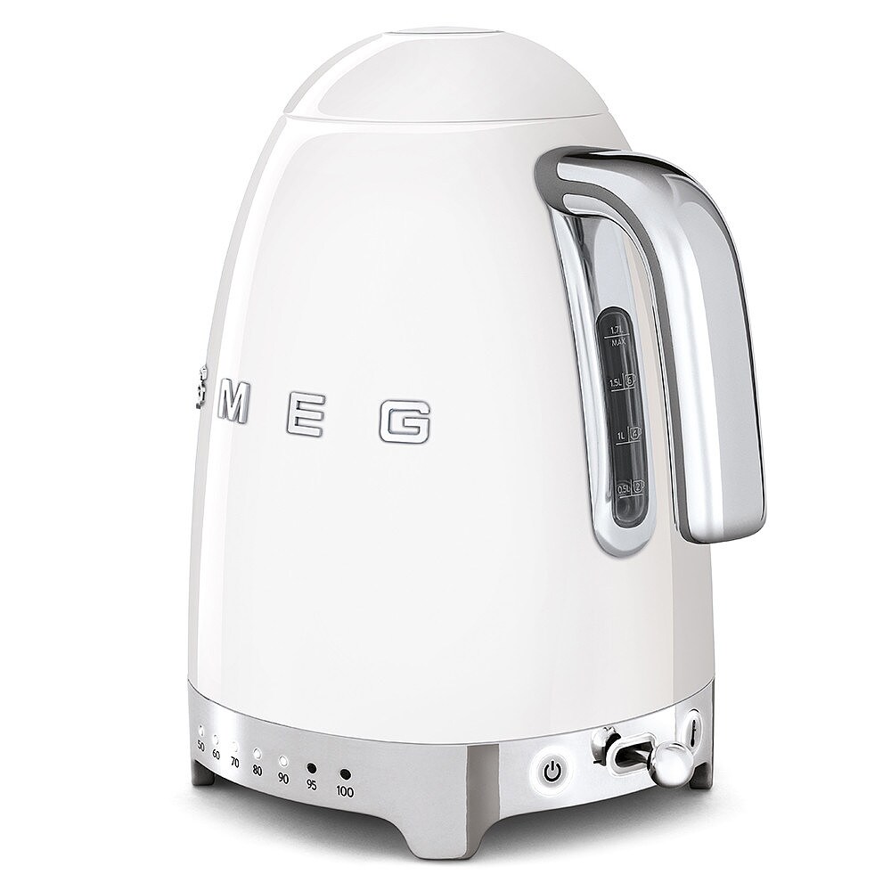 SMEG KLF04WHEU 50s Style Wasserkocher Weiß