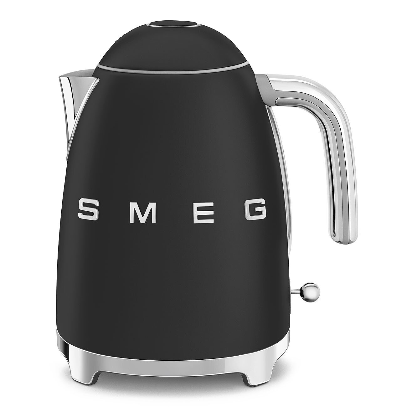 SMEG KLF03BLMEU 50s Style Wasserkocher Schwarz-Matt