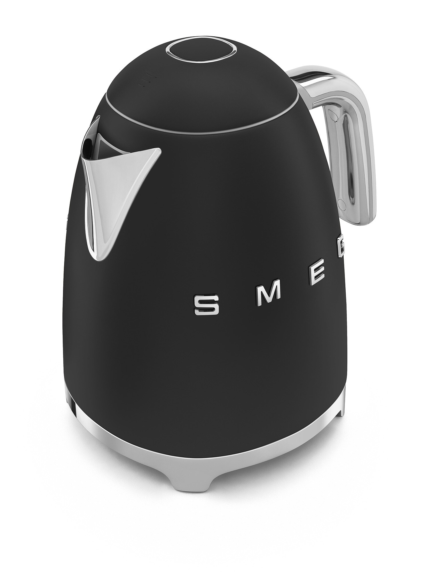 SMEG KLF03BLMEU 50s Style Wasserkocher Schwarz-Matt