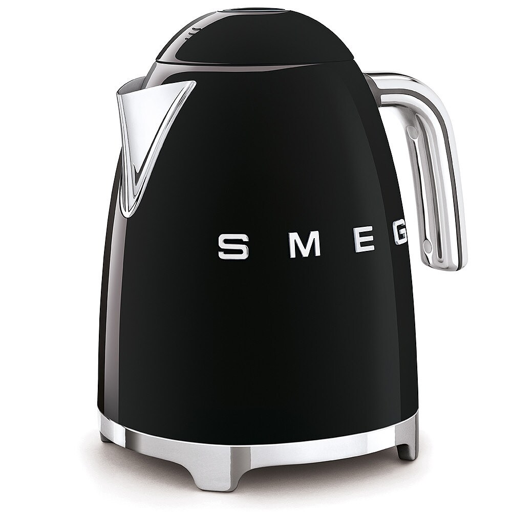 SMEG KLF03BLEU 50s Style Wasserkocher Schwarz