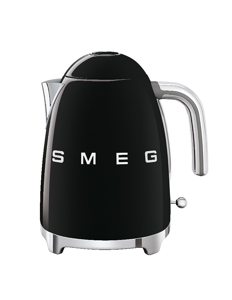 SMEG KLF03BLEU 50s Style Wasserkocher Schwarz