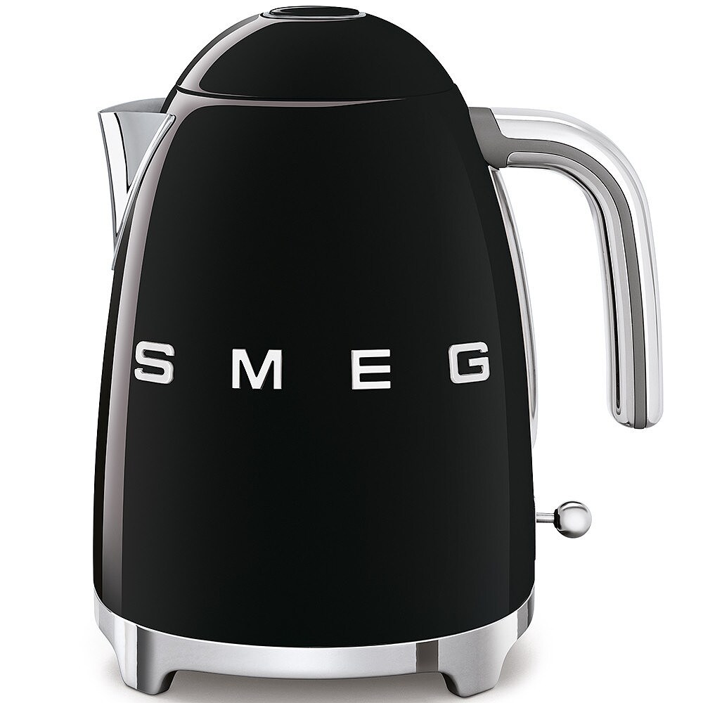 SMEG KLF03BLEU 50s Style Wasserkocher Schwarz