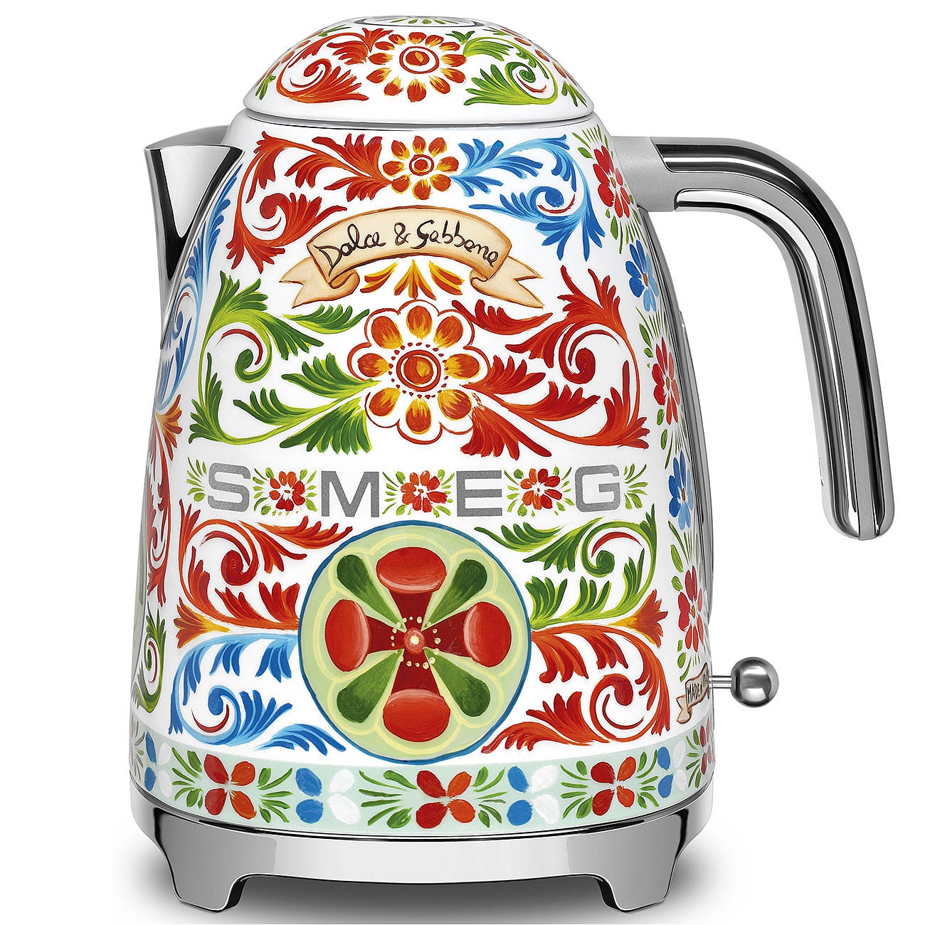 SMEG KLF03DGEU Dolce &amp; Gabbana Wasserkocher Sicily is my love