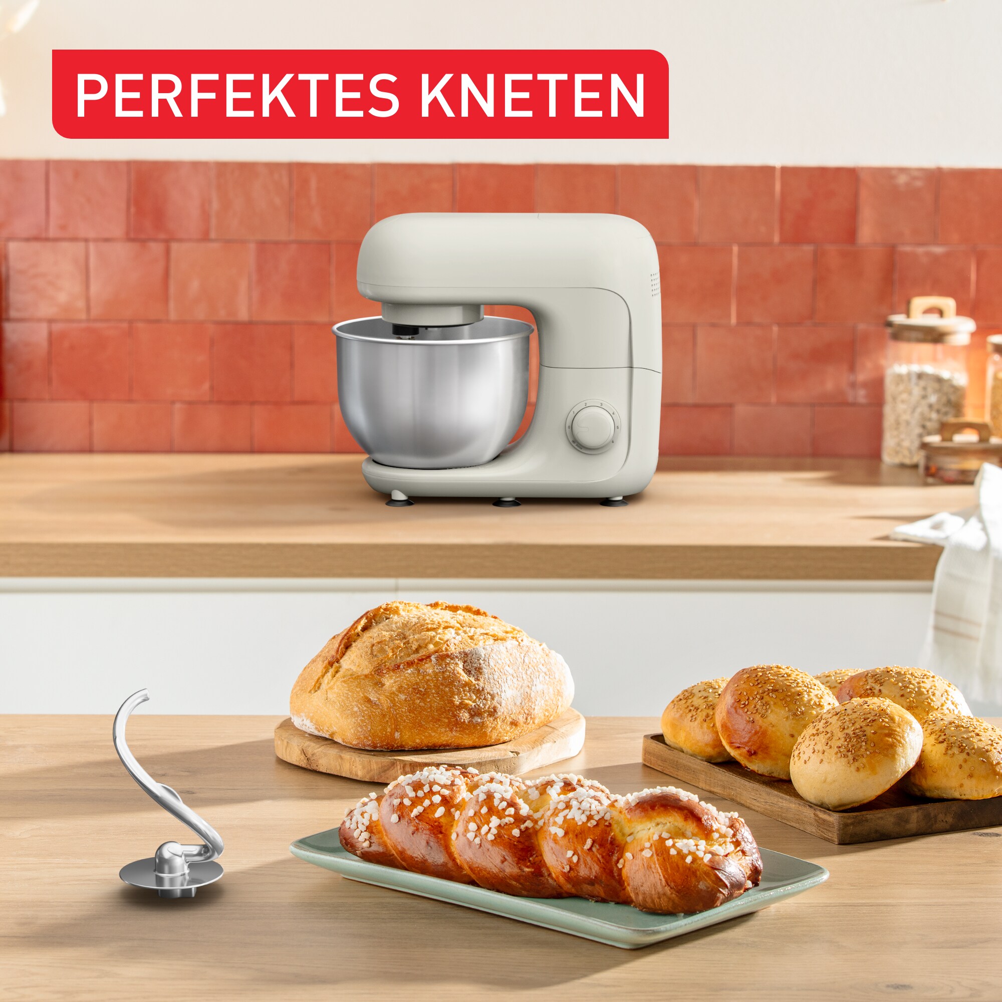 Tefal QB1601 Bake Essential Küchenmaschine