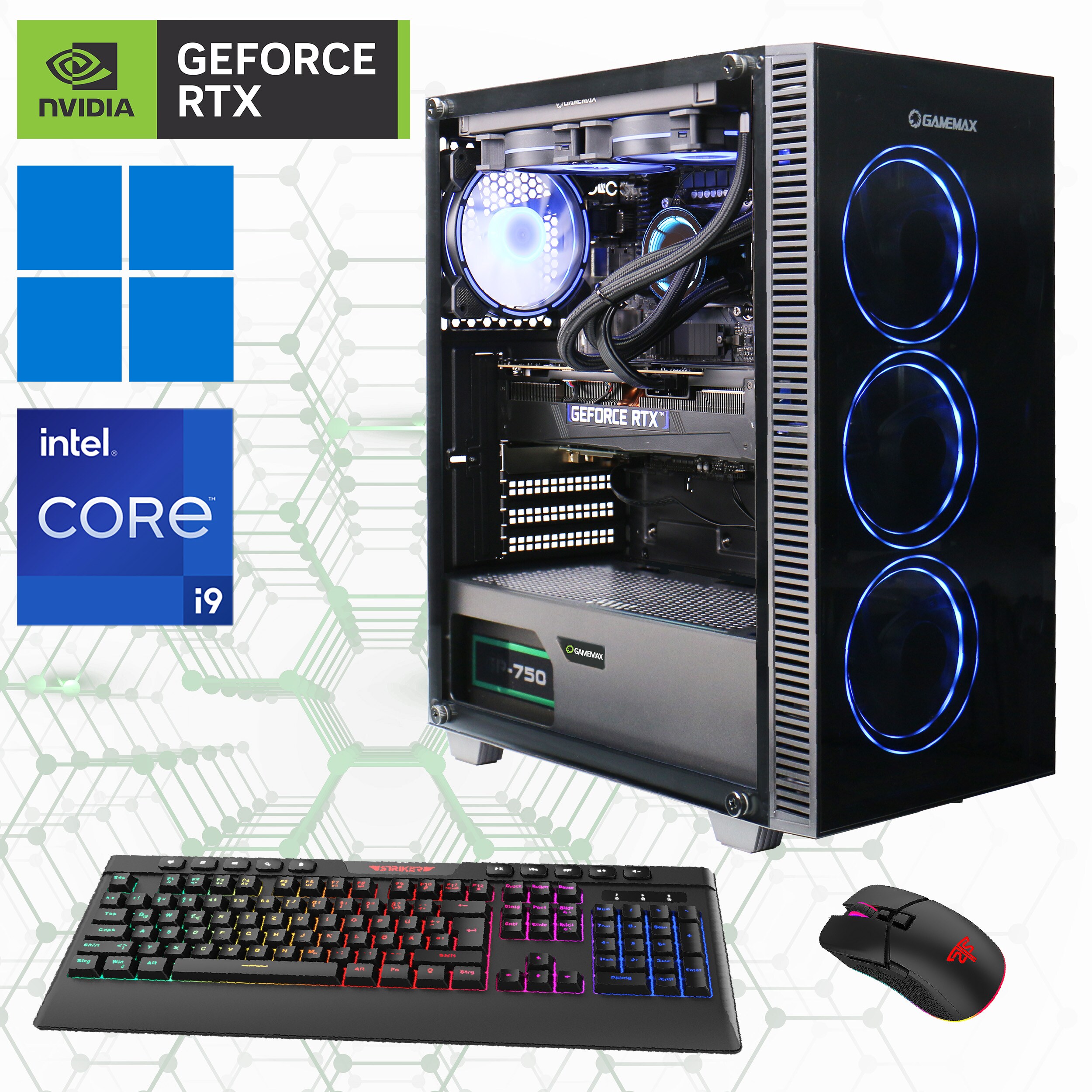 Hyrican Gamemax Draco XD 7257 i9-14900KF 32GB/2TB SSD RTX 4080 Super W11