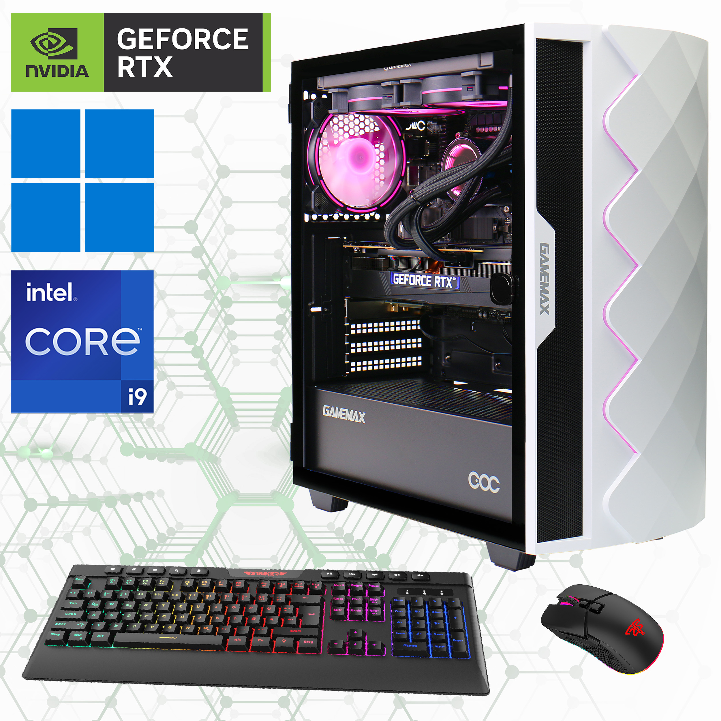 Hyrican Gamemax Draco XD 7246 i9-14900KF 32GB/2TB SSD RTX 4080 Super W11