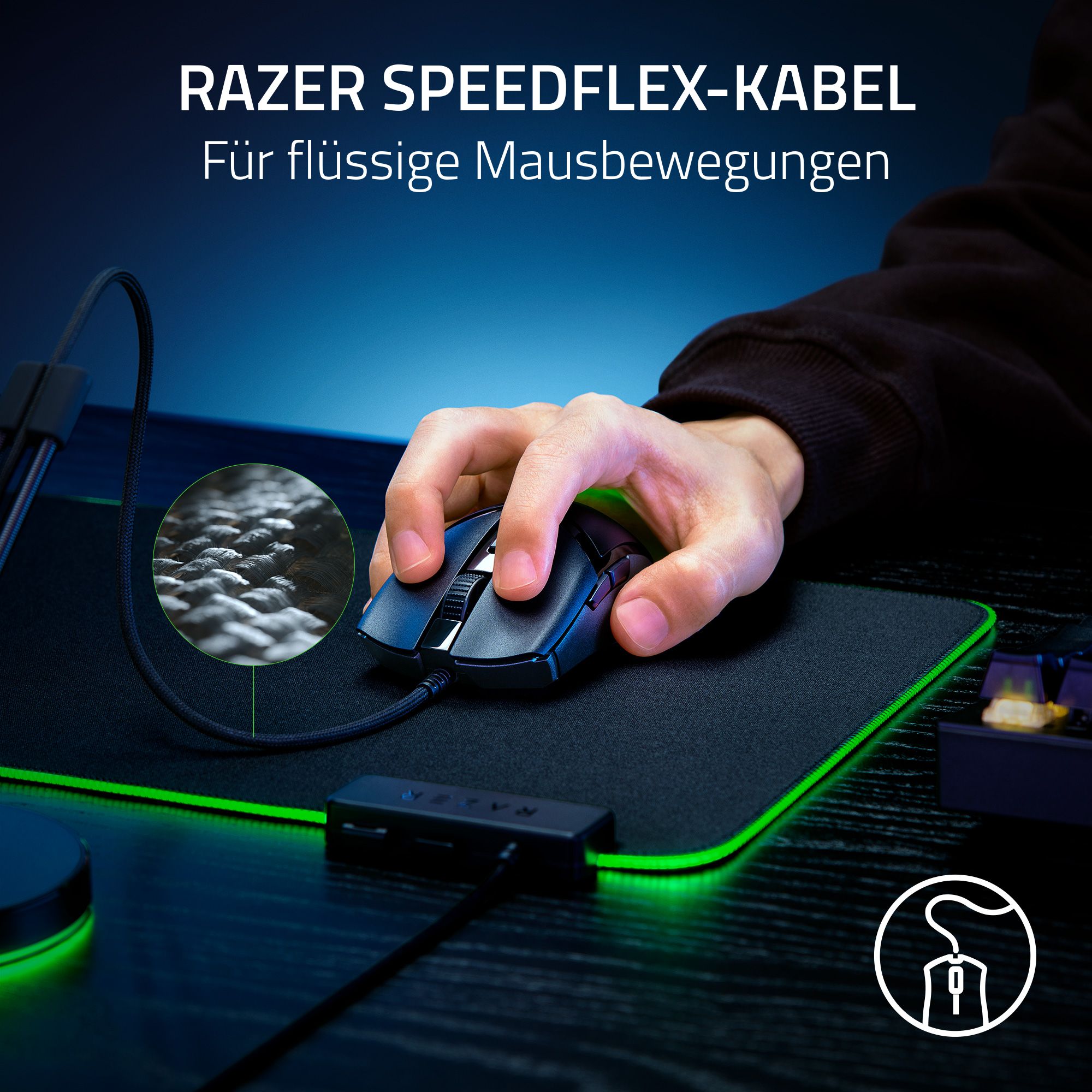 RAZER Cobra - Leichte kabelgebundene Gaming-Maus mit Razer™ Chroma RGB