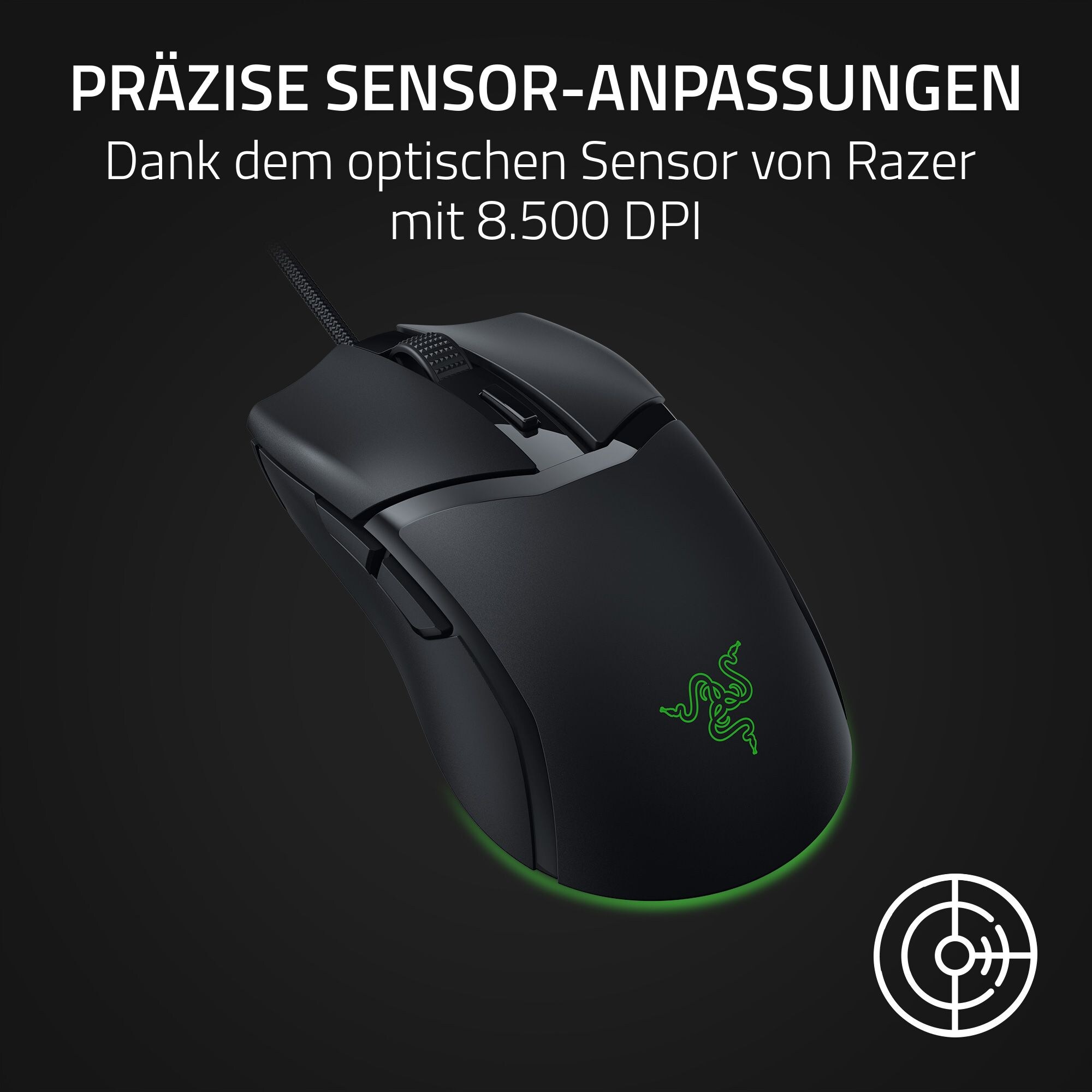 RAZER Cobra - Leichte kabelgebundene Gaming-Maus mit Razer™ Chroma RGB