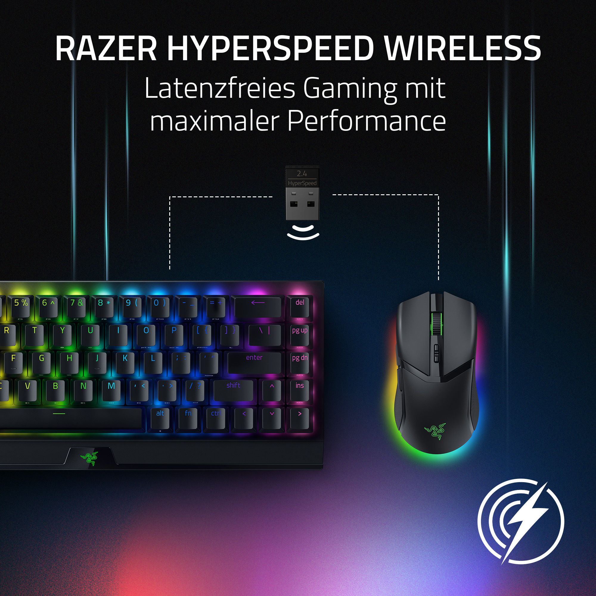 RAZER Cobra Pro - Anpassbare kabellose Gaming-Maus mit Razer Chroma™ RGB