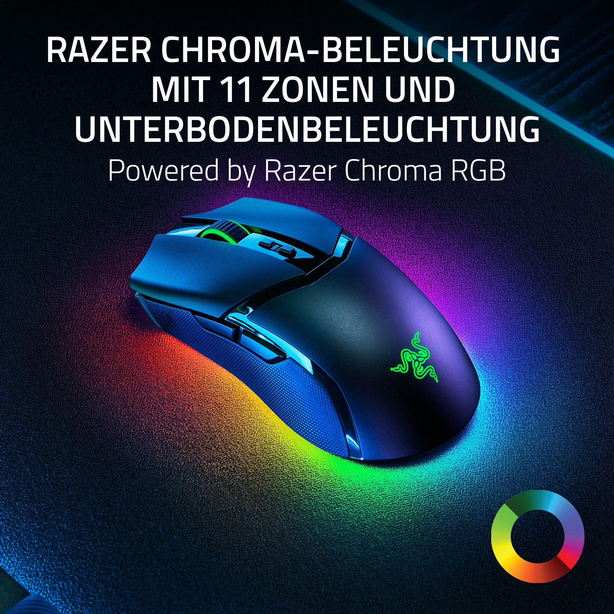 RAZER Cobra Pro - Anpassbare kabellose Gaming-Maus mit Razer Chroma™ RGB