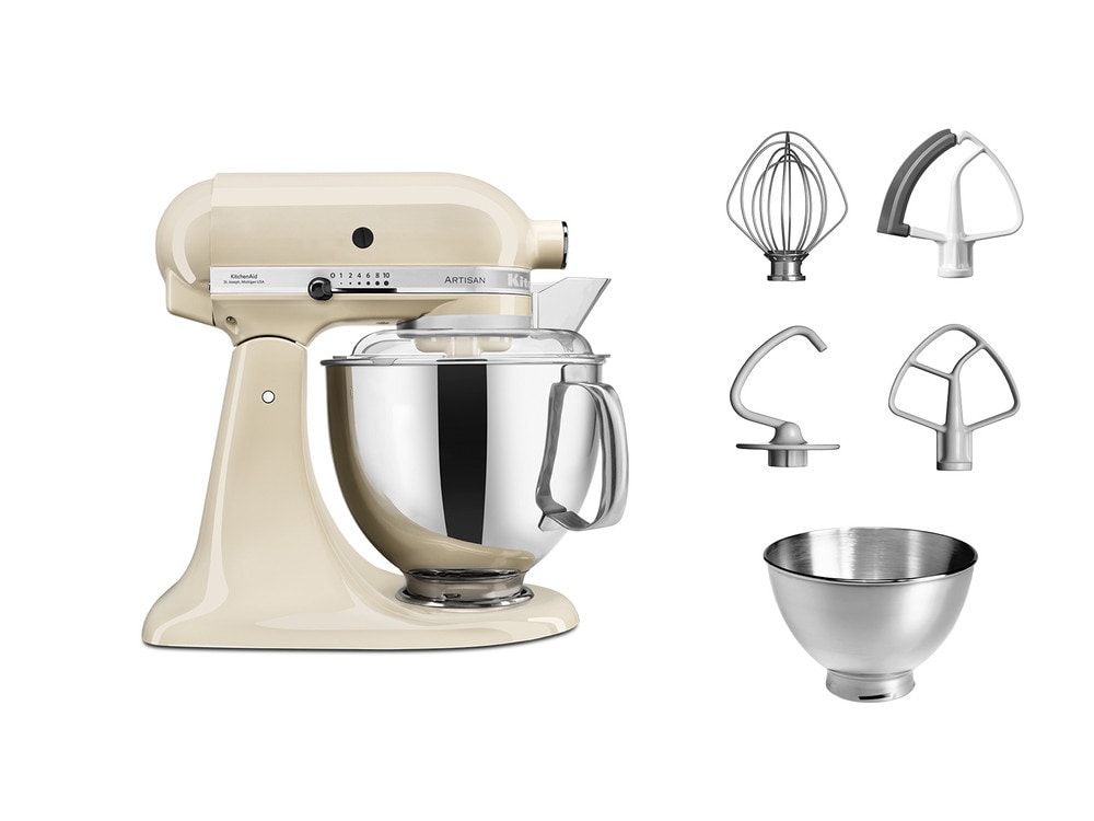 KitchenAid ARTISAN 5KSM175PSEAC Küchenmaschine 300W 4,8L creme