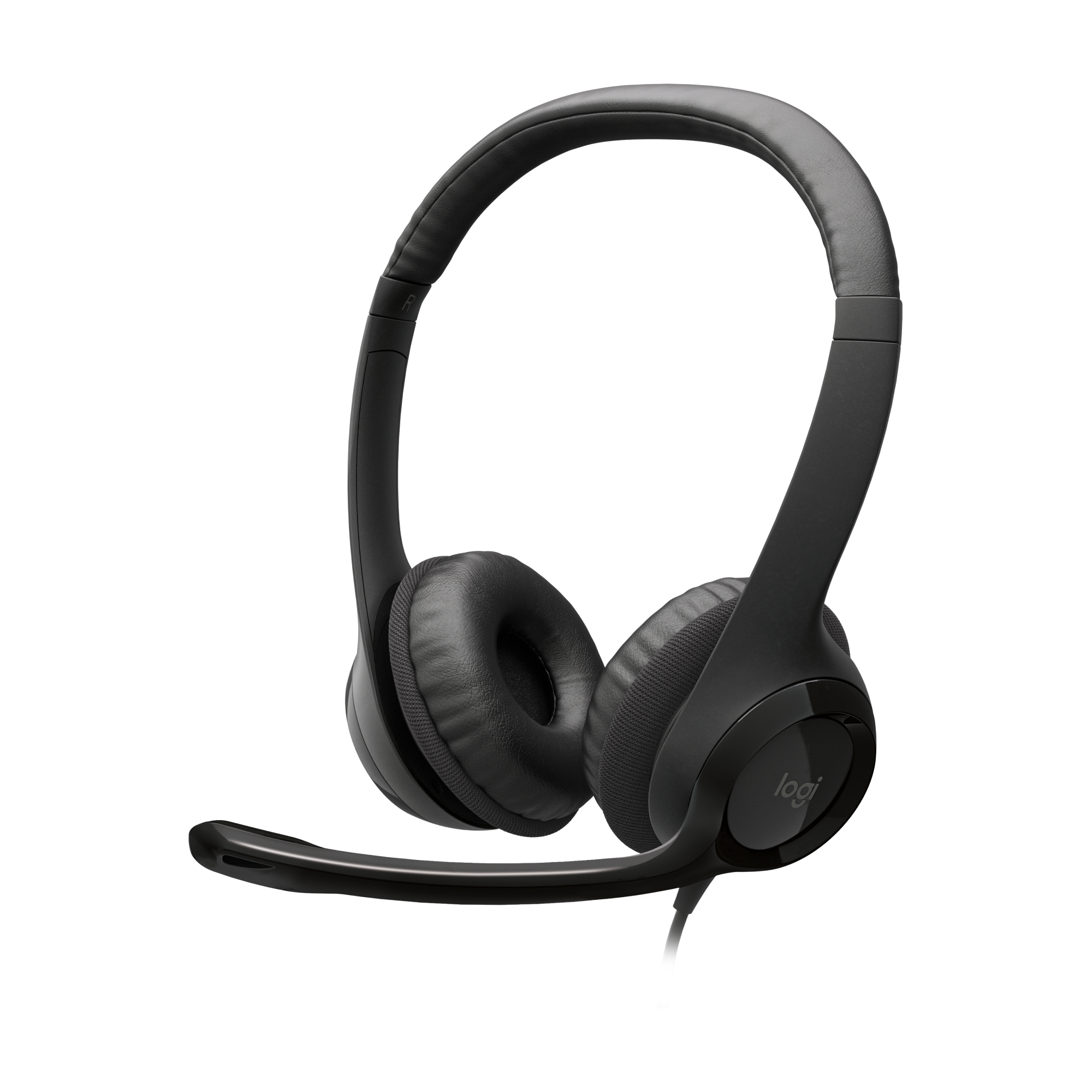 Logitech H390 Kabelgebundenes Beidseitiges Headset USB Schwarz