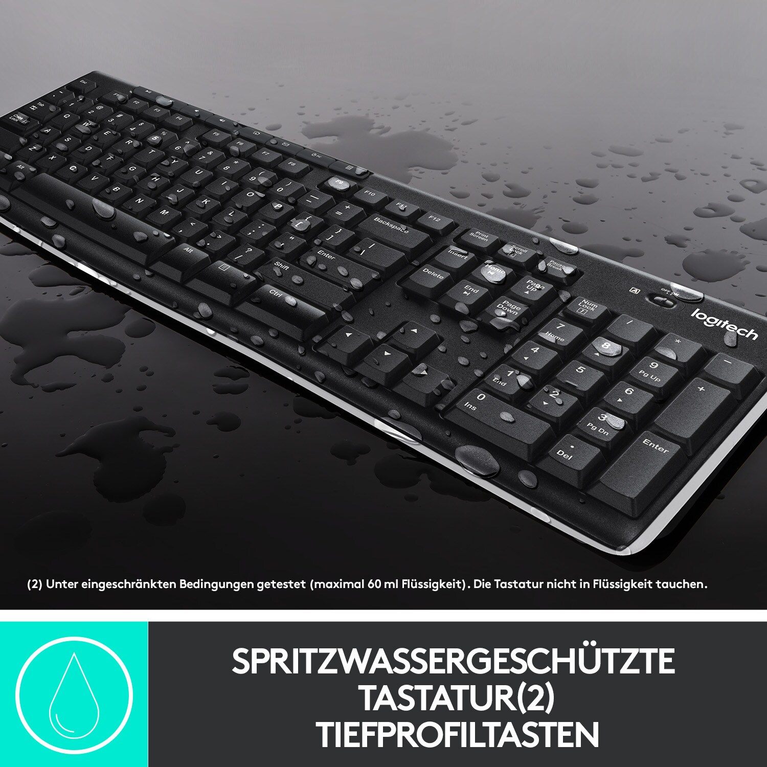 Logitech MK270 Kabellose Maus-Tastaturkombination