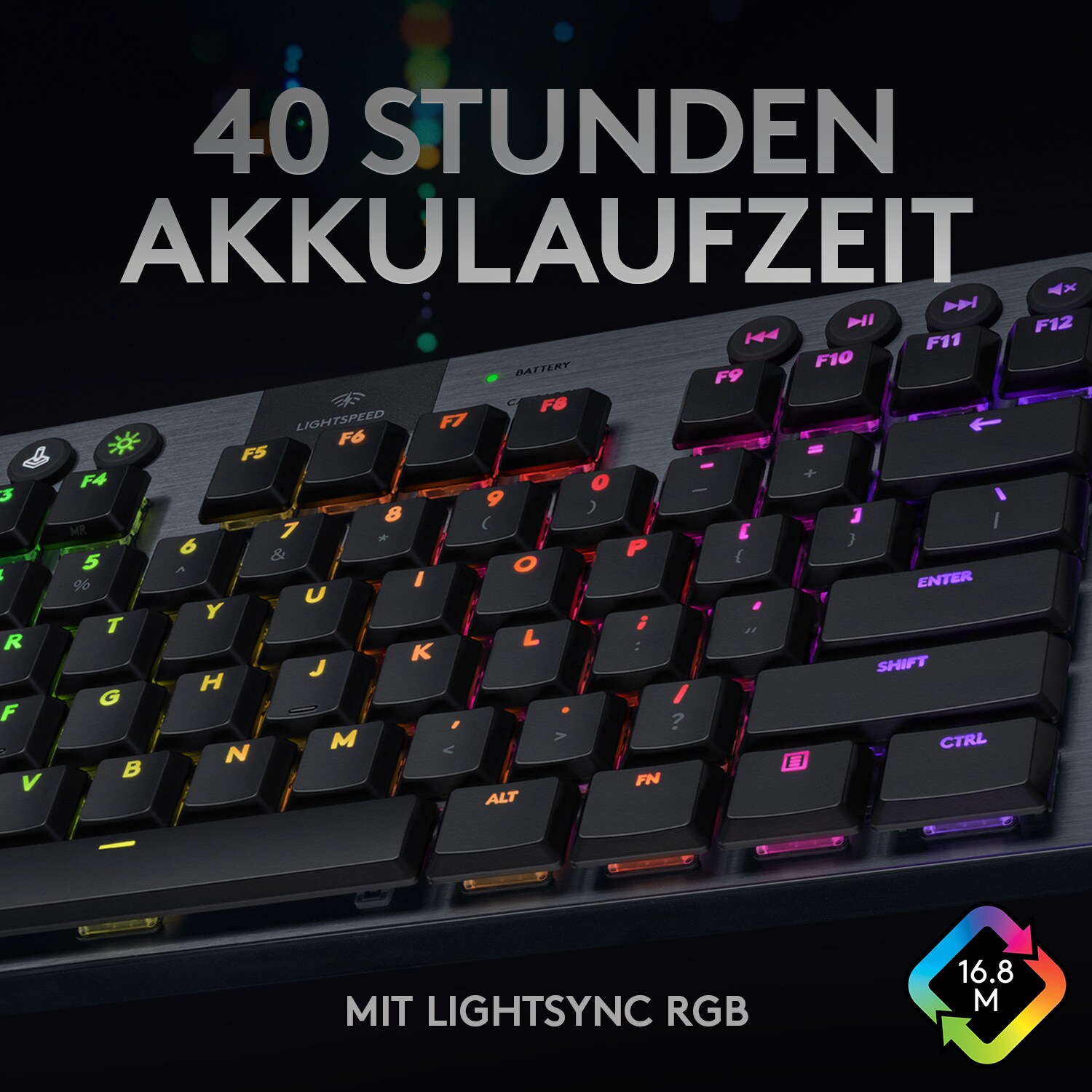 Logitech G915 TKL LIGHTSPEED Tactile Kabellose Mechanische RGB 