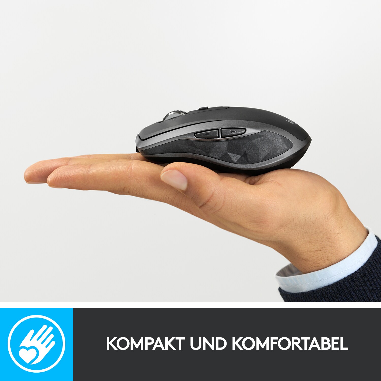 Logitech MX Anywhere 2S Kabellose Maus Grafit