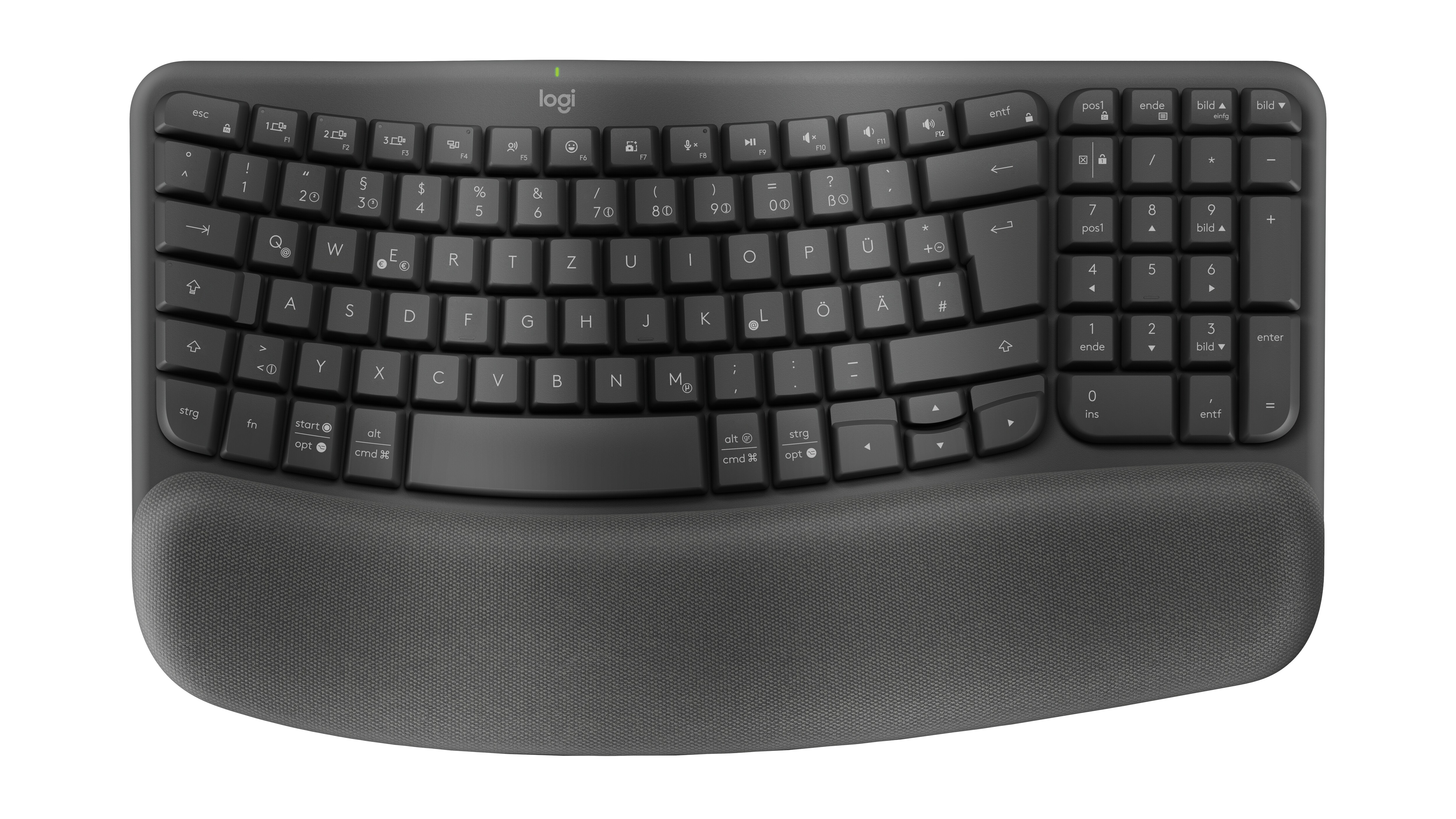 Logitech Wave Keys for Business Grafit DE-Layout inkl. Logi Bolt USB-Adapter