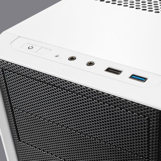 Fractal Design Focus G ATX Gaming Gehäuse mit Seitenfenster, Rot