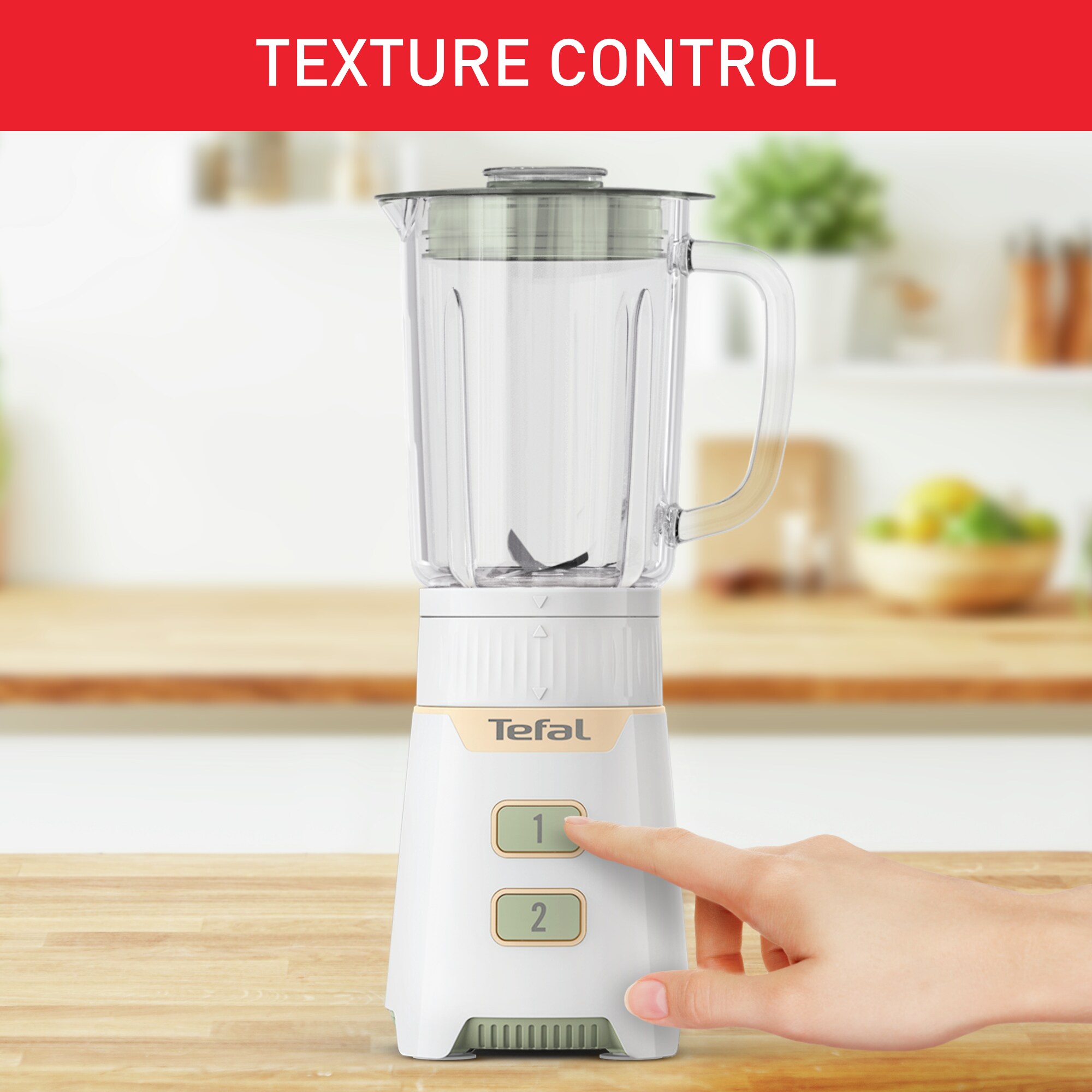 Tefal BL1650 Minimix Cocoon mit Glasbehälter