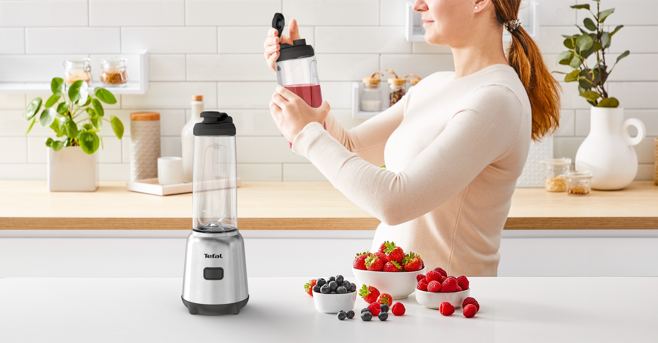 Tefal BL15FD Mix &amp; Move Mini-Standmixer