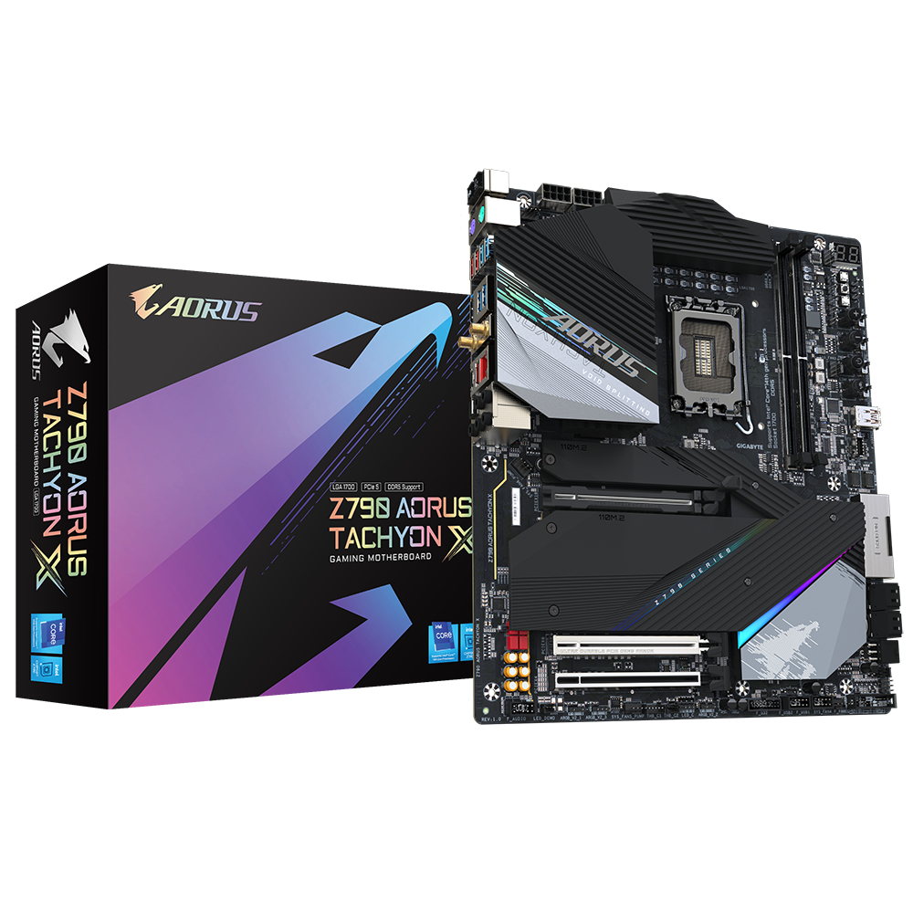 GIGABYTE AORUS Z790 TACHYON X E-ATX WIFI6 Mainboard Sockel 1700 DDR5 HDMI