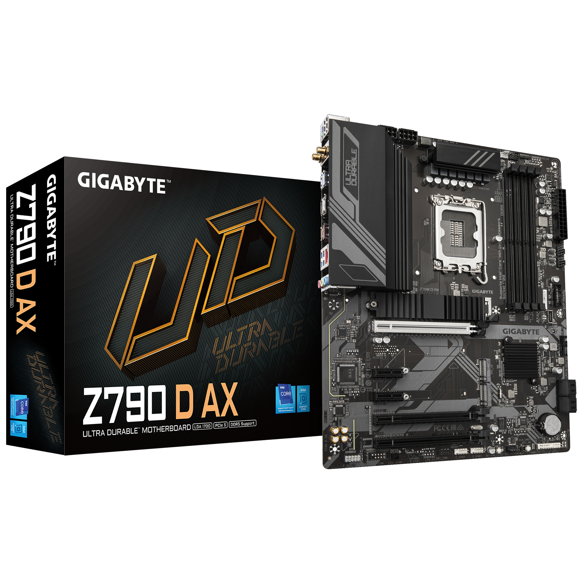 GIGABYTE Z790 D AX ATX Mainboard Sockel 1700 DDR5 HDMI/DP/USB-C