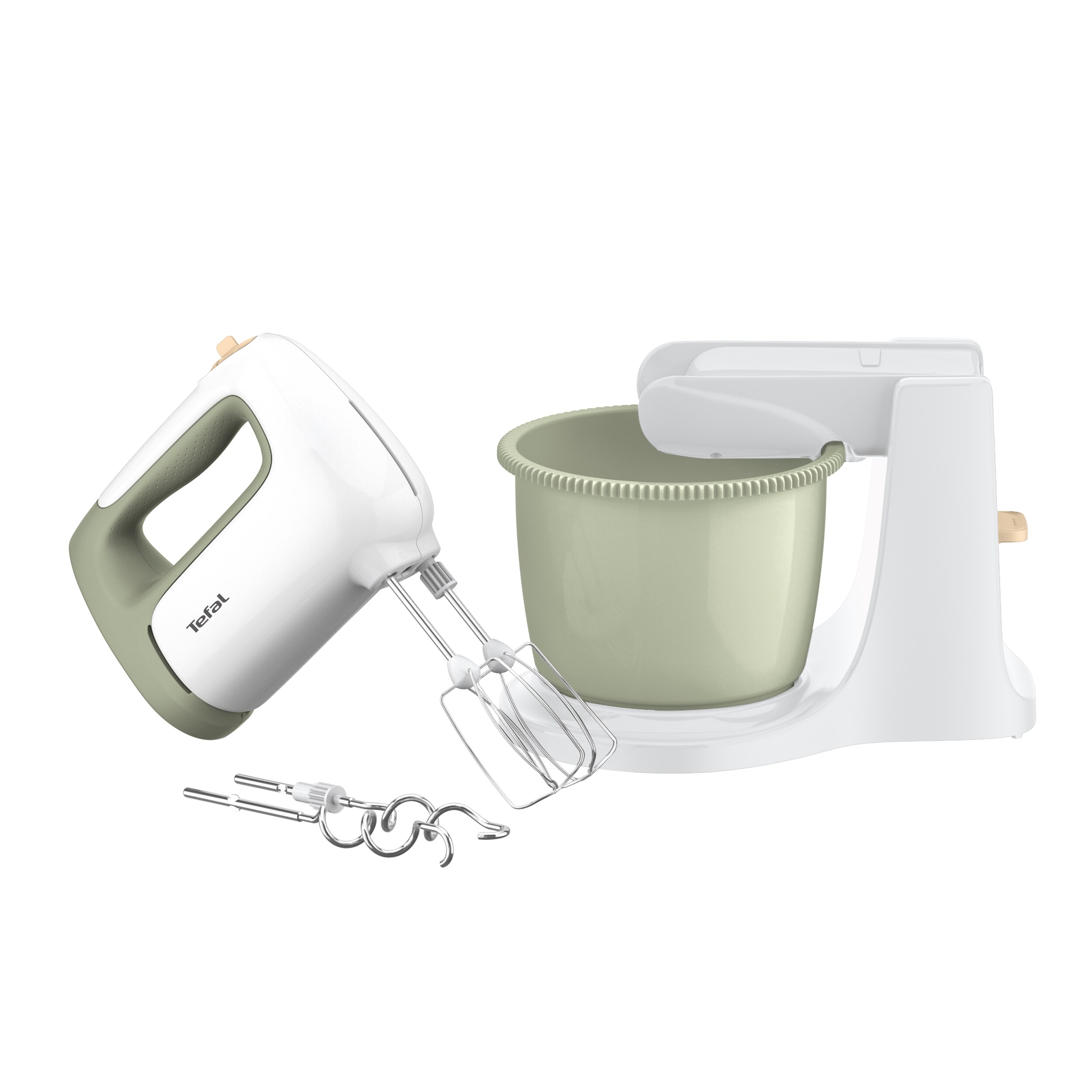 Tefal HT4640 Prep'Mix Cocoon Handmixer + Standschüssel