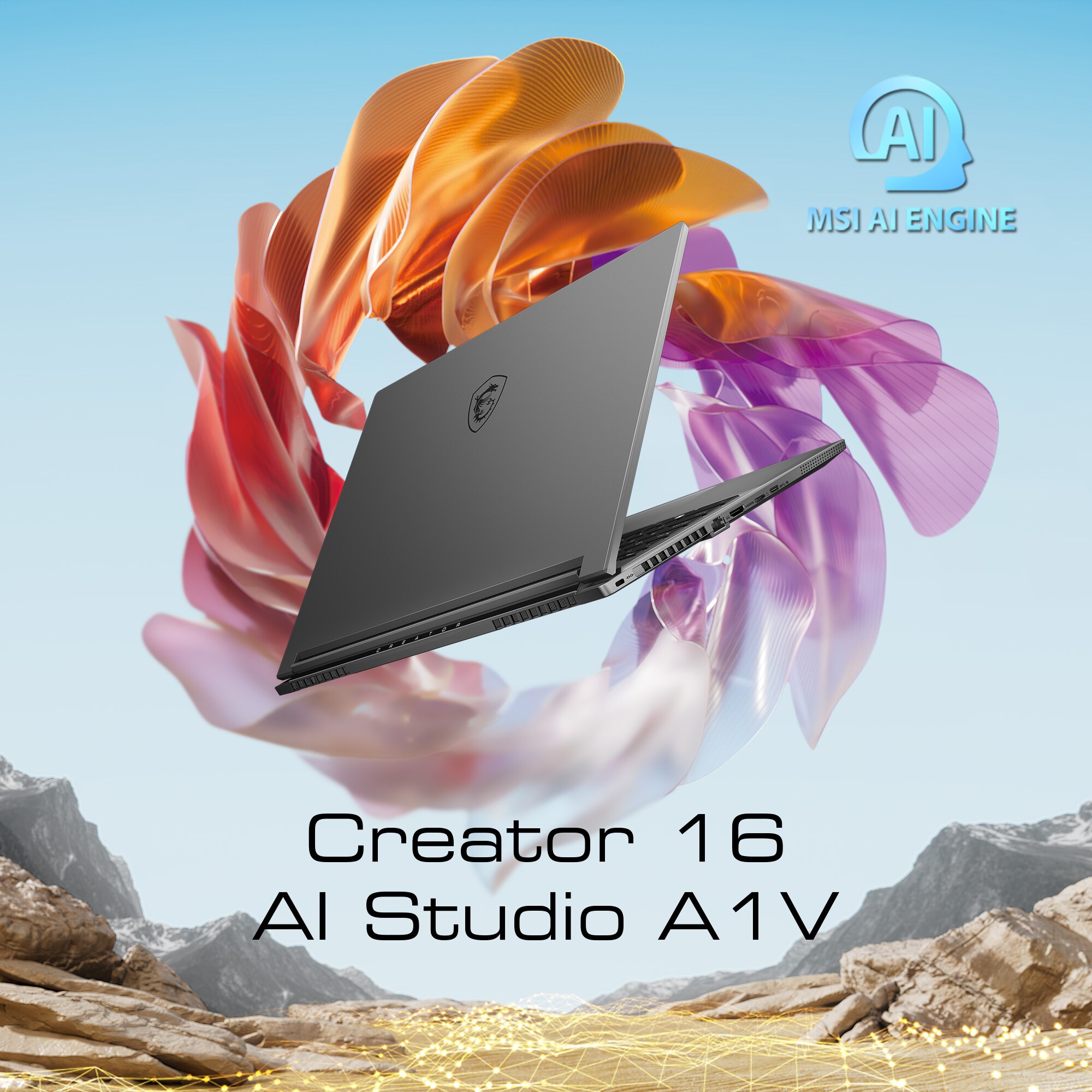 MSI Creator 16 AI Studio A1VIG-053 Ultra 9 185H 64GB/2TB SSD 16"UHD+ RTX 4090