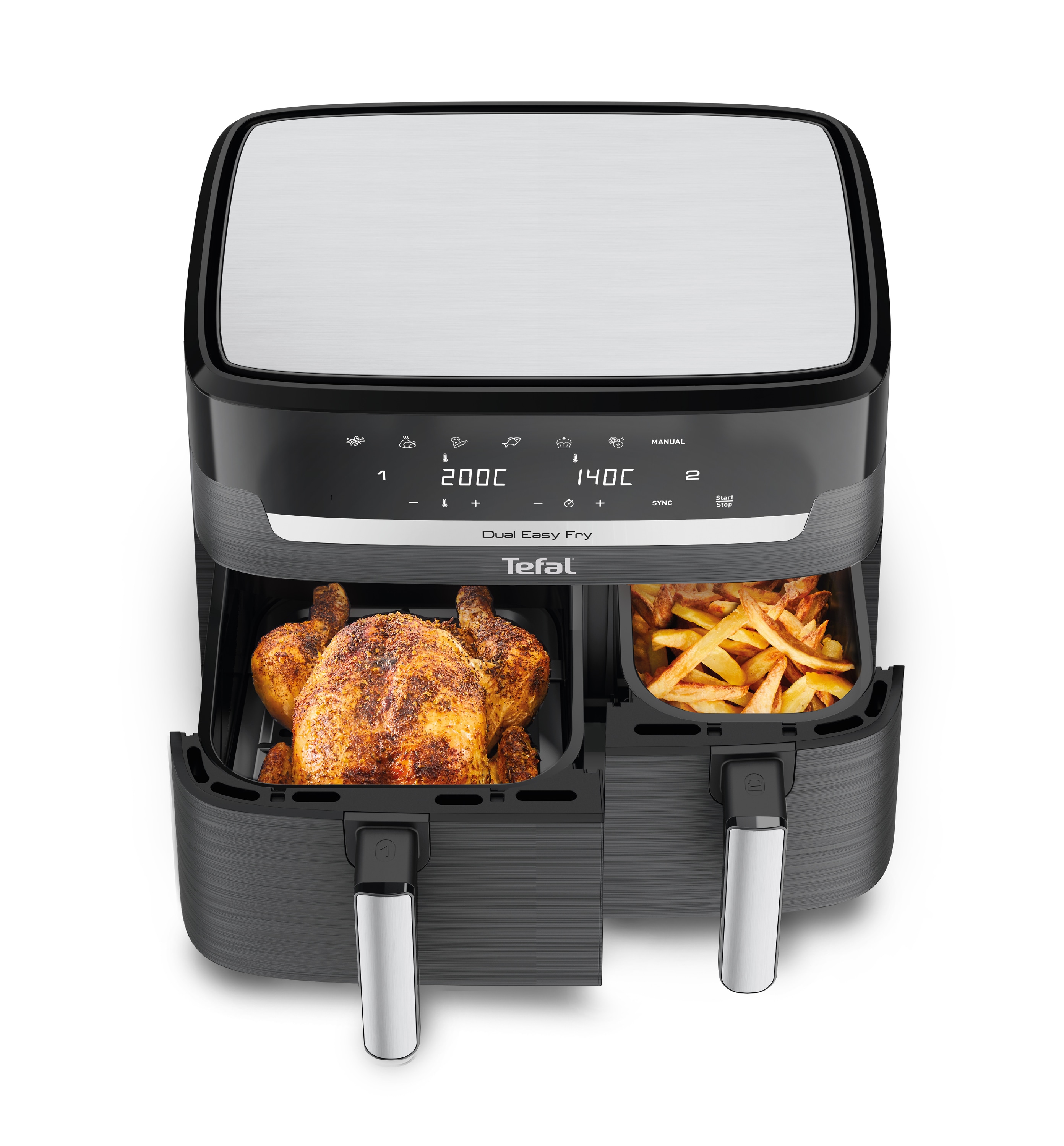 Tefal EY905B Dual Easy Fry &amp; Grill 8.3 L