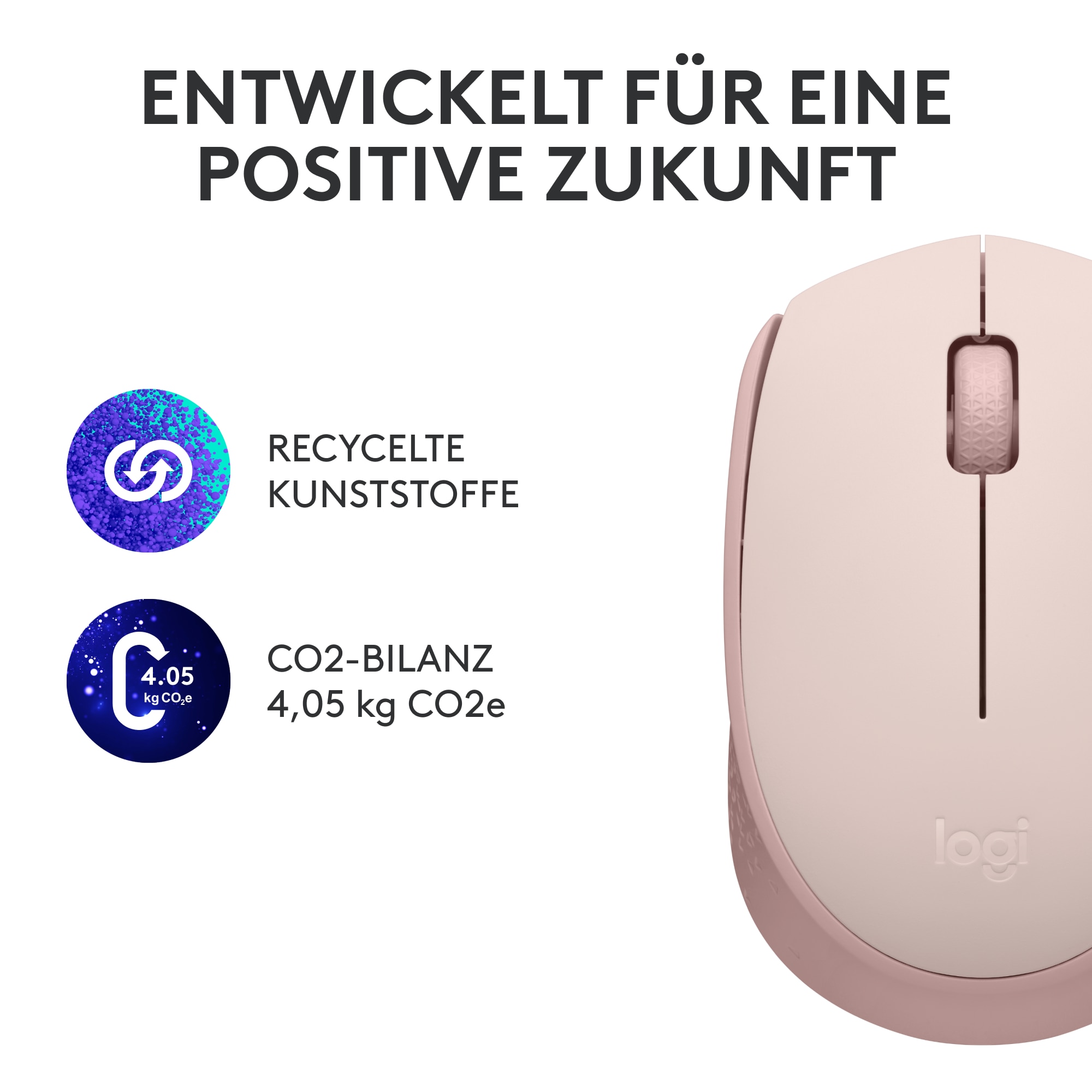 Logitech M171 Kabellose Maus Rosa