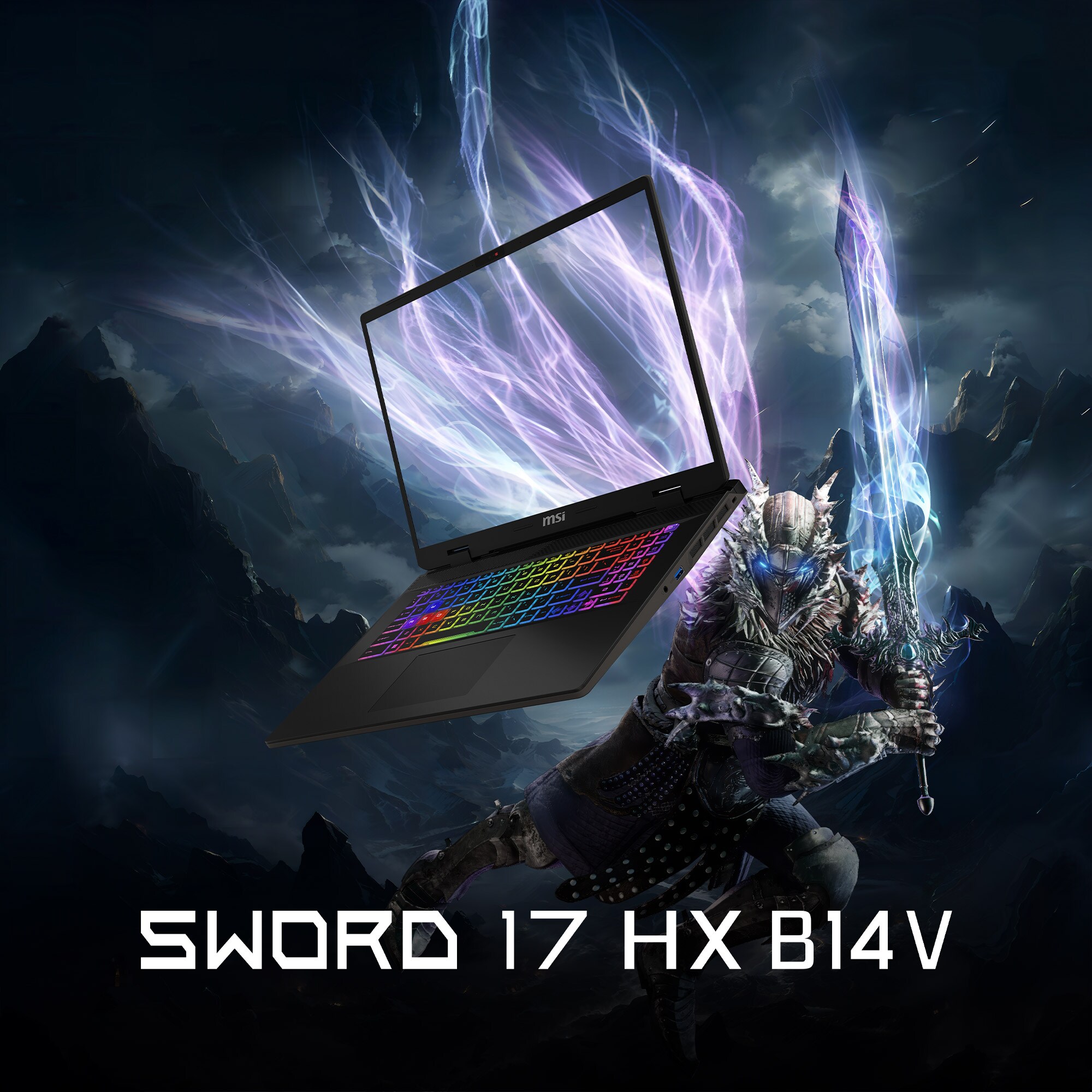 MSI Sword 17 HX B14VGKG-043 i7-14700HX 16GB/1TB SSD 17" QHD+ 240Hz RTX4070 W11