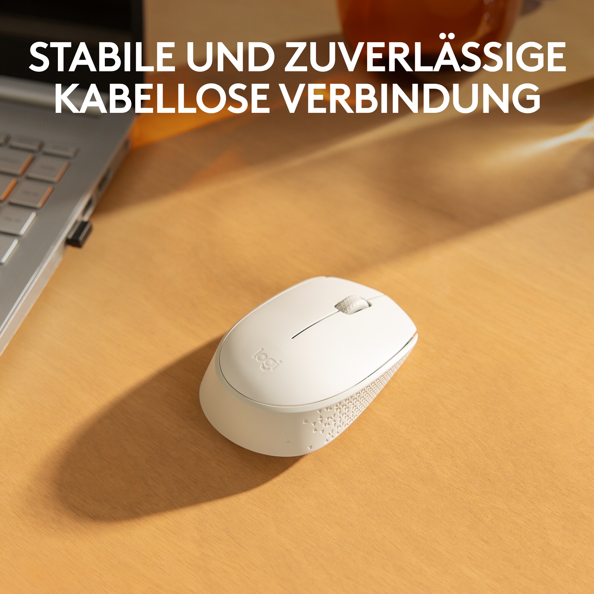 Logitech M171 Kabellose Maus Weiß