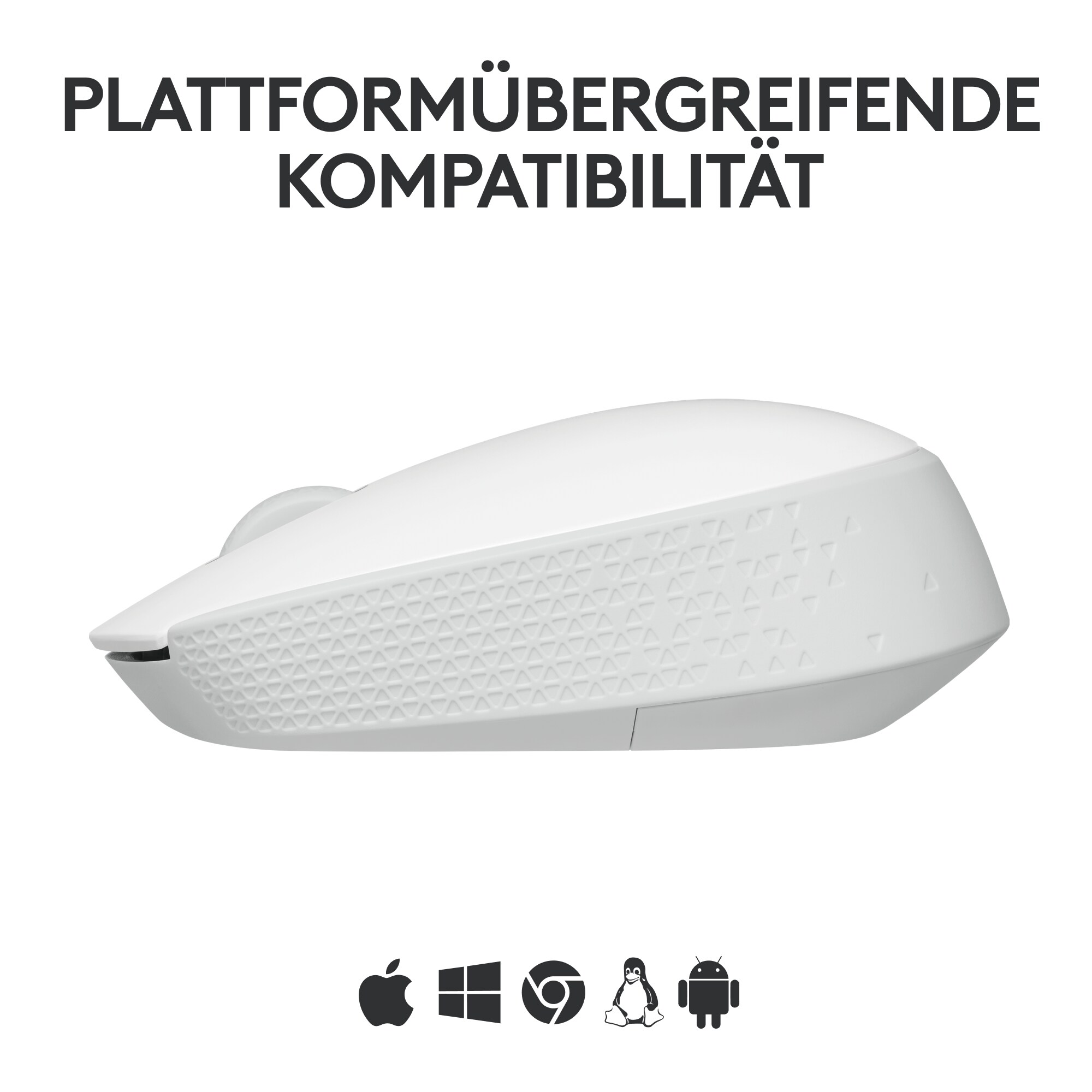 Logitech M171 Kabellose Maus Weiß