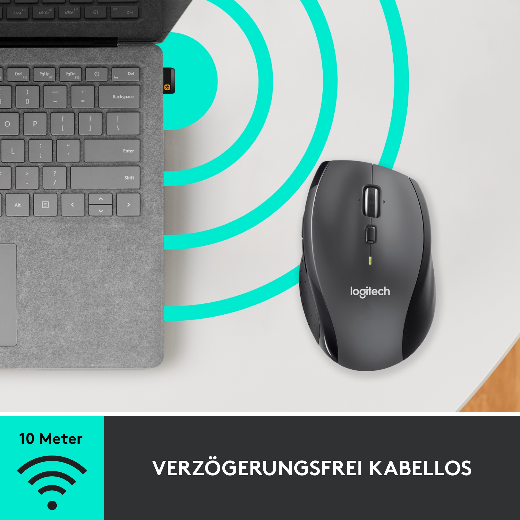 Logitech Marathon Mouse M705 Kabellose Maus