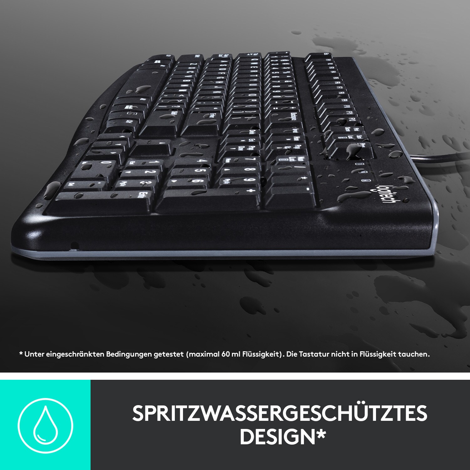 Logitech MK120 Kabelgebundene Maus-Tastaturkombination