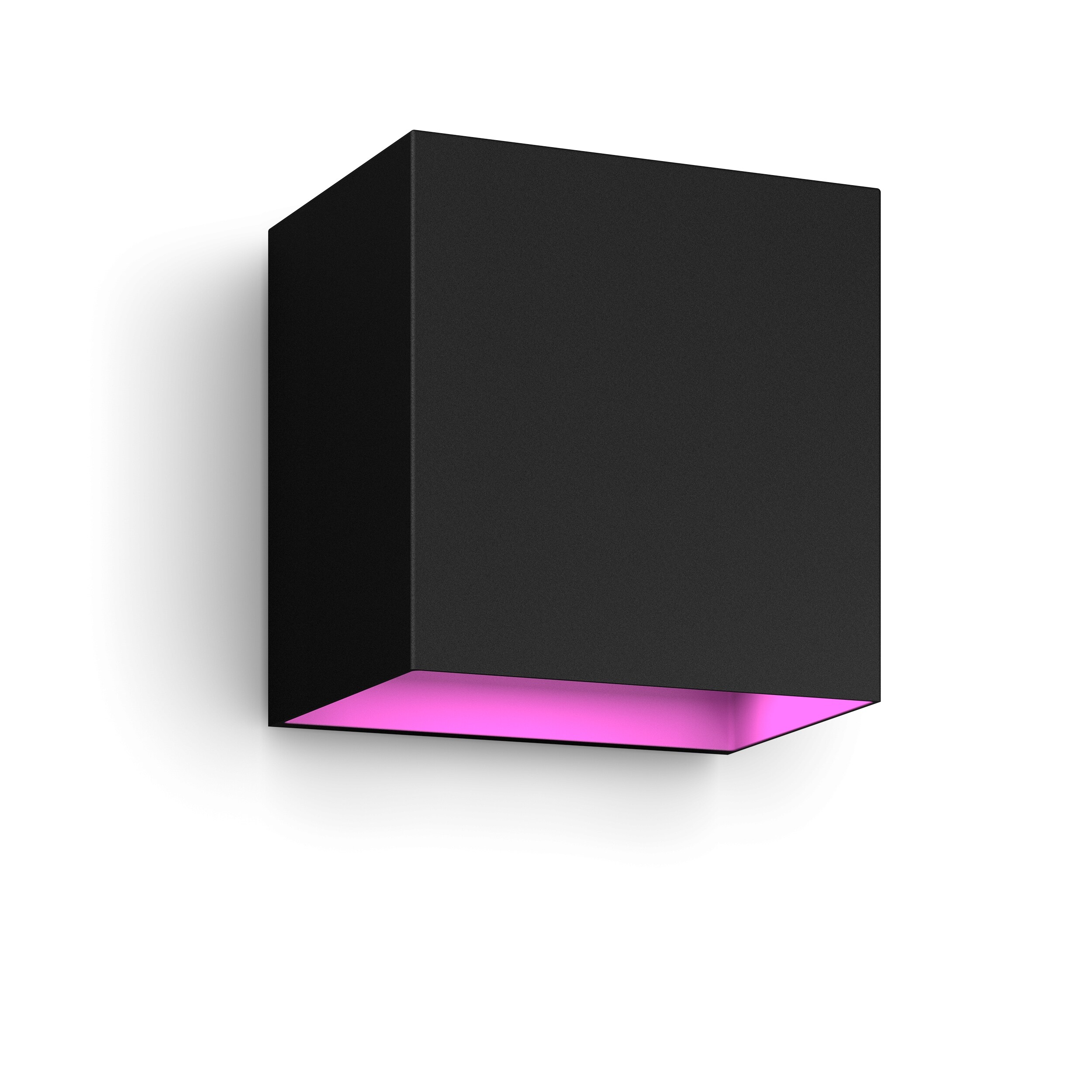 Philips Hue White &amp; Color Ambiance Resonate Wandleuchte einstrahlig schwarz