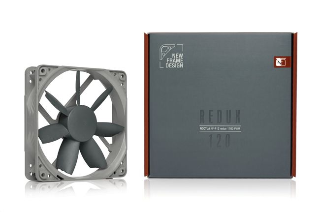 Noctua NF-S12B redux-1200 PWM 120x120x25mm, 4-Pin PWM (1200rpm, 18,1dB(A))