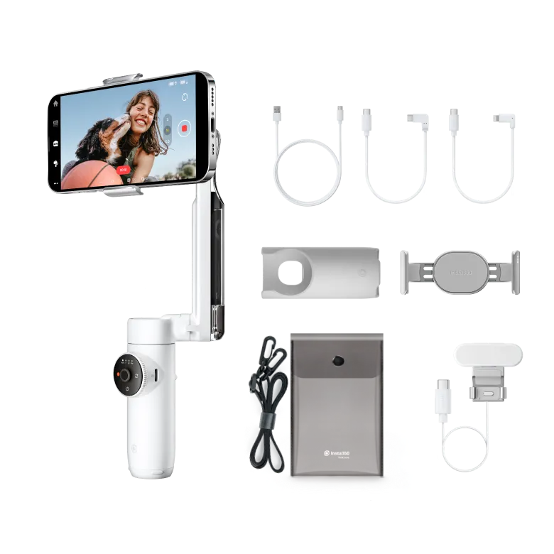 Insta360 Flow Creator Kit Gimbal White