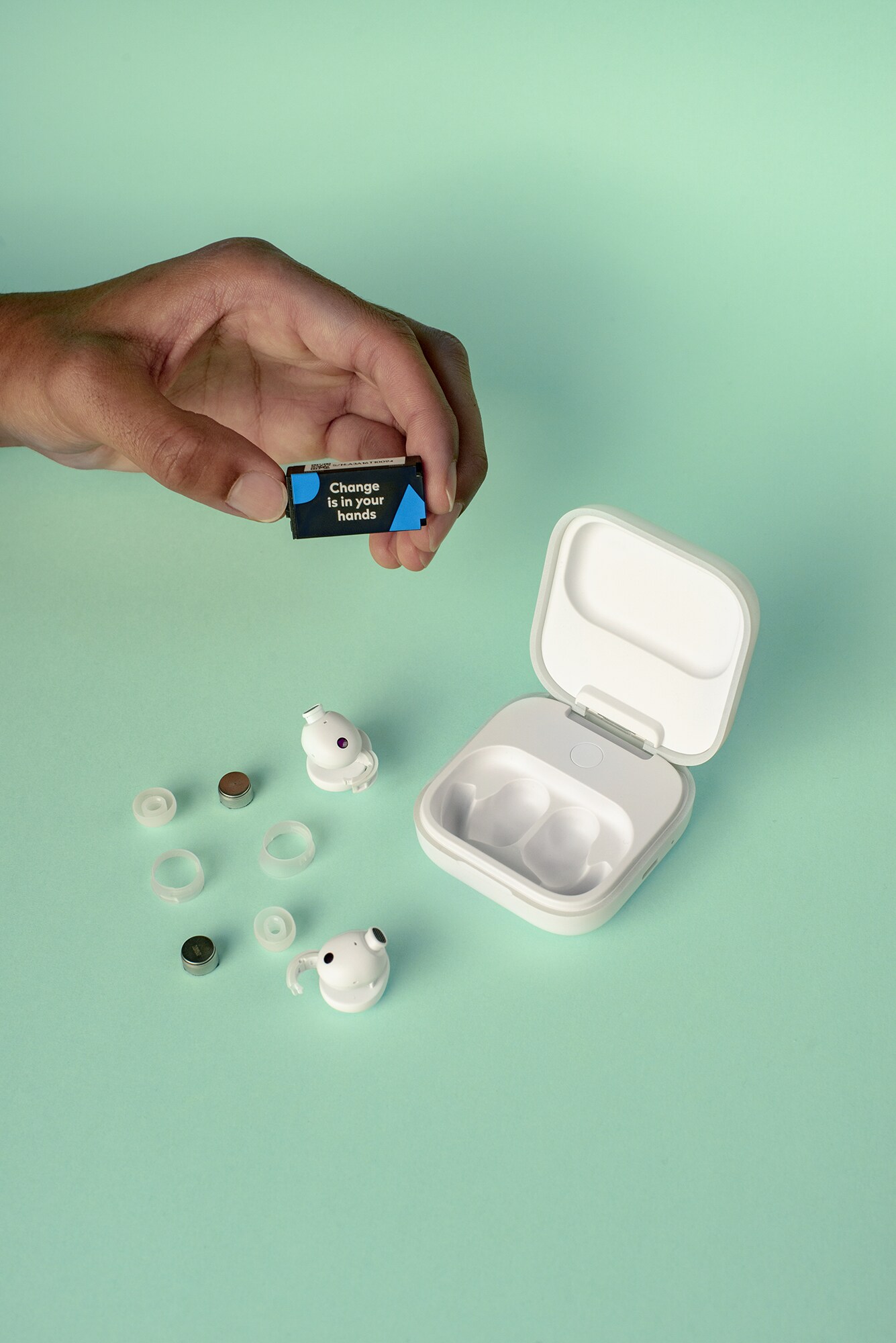 Fairphone Fairbuds True Wireless Earbuds in-Ear Kopfhörer weiß