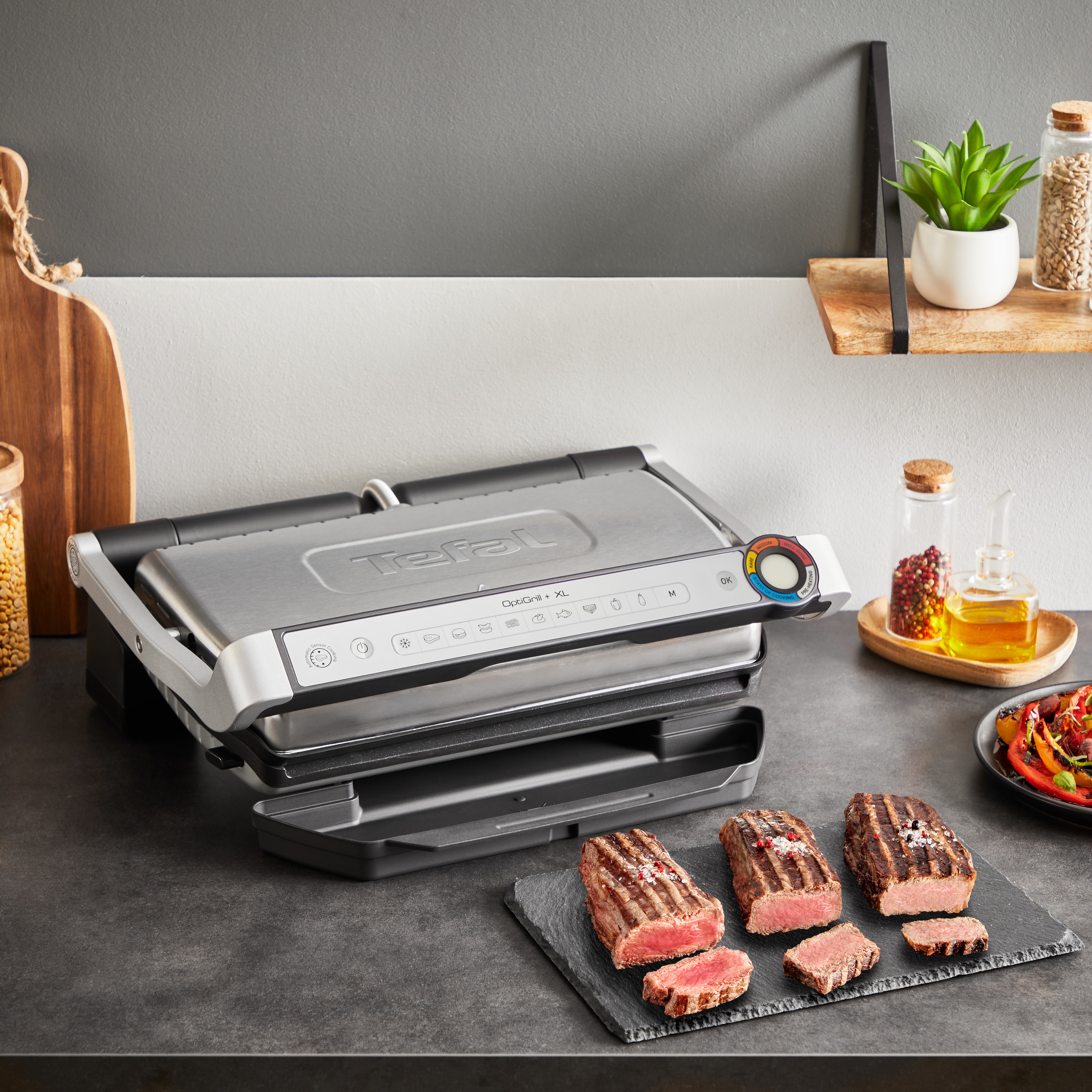 Tefal GC727D OptiGrill + XL 