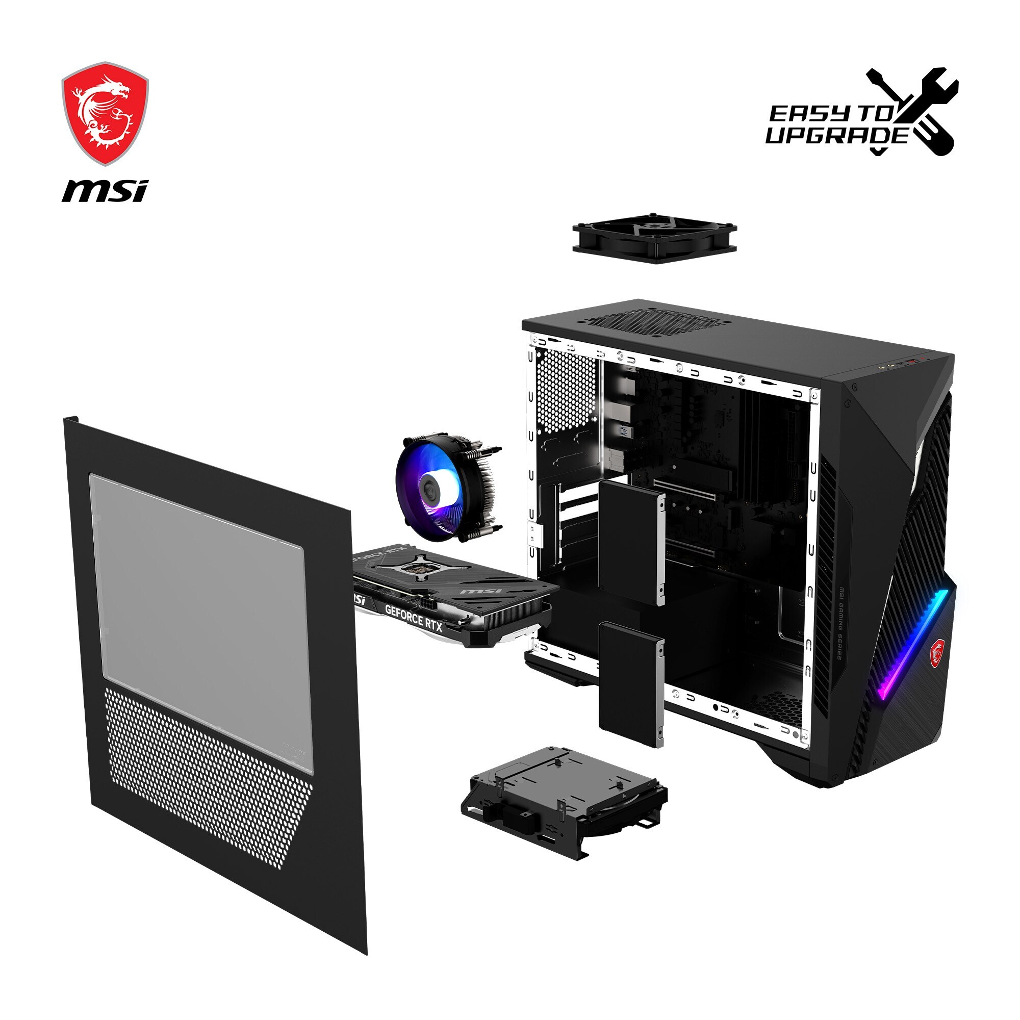 MSI MAG Infinite S3 14NUE7-1670AT i7-14700F 16GB/1TB SSD RTX4070 Super W11