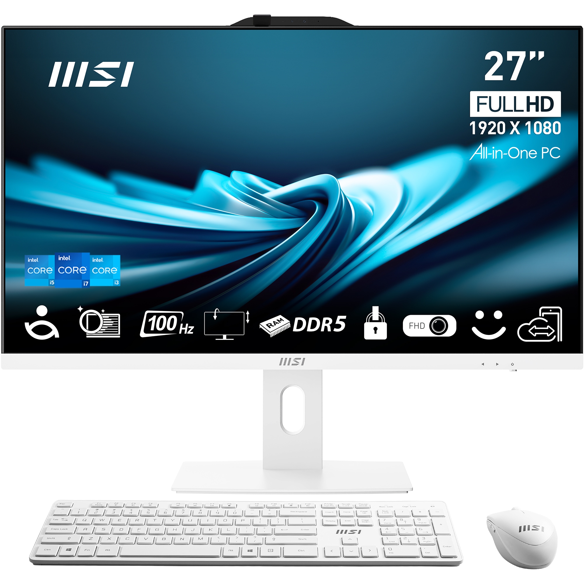 MSI PRO AP272P 14M-498DE i7-14700 16GB/1TB SSD 27" AiO W11P weiß