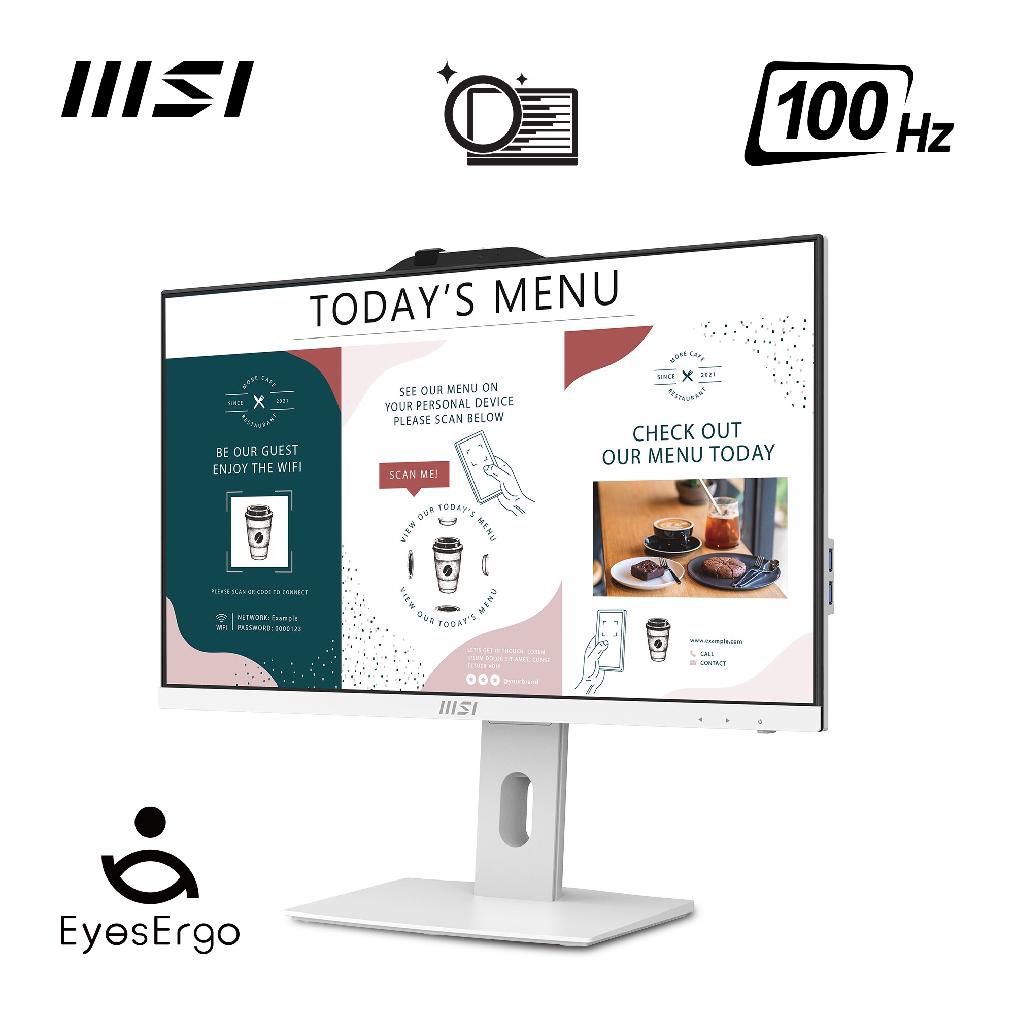 MSI PRO AP242P 14M-634DE i7-14700 16GB/512GB SSD 23" AiO W11P weiß