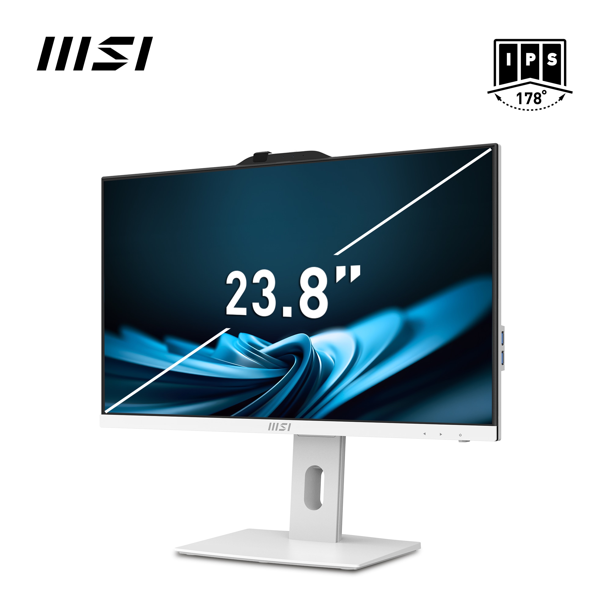 MSI PRO AP242P 14M-636DE i5-14400 8GB/512GB SSD 23" AiO W11P weiß