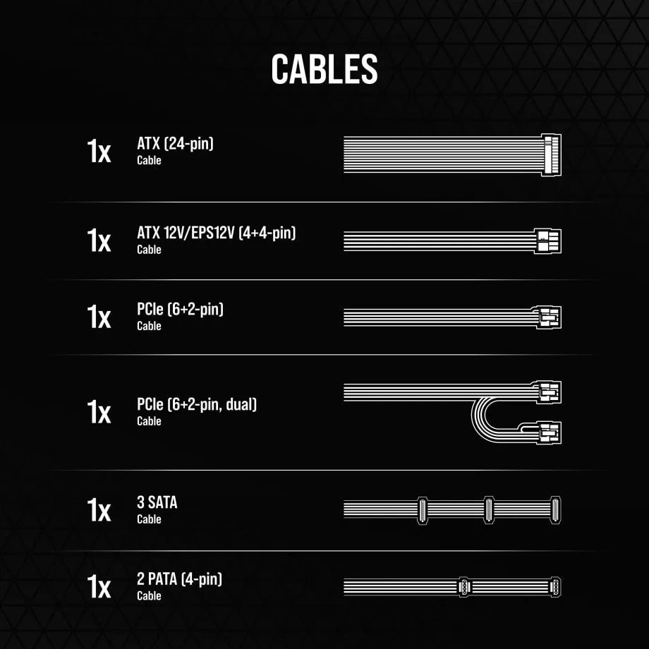 Corsair CX750 750W ATX 80+ Bronze Netzteil 120mm Lüfter