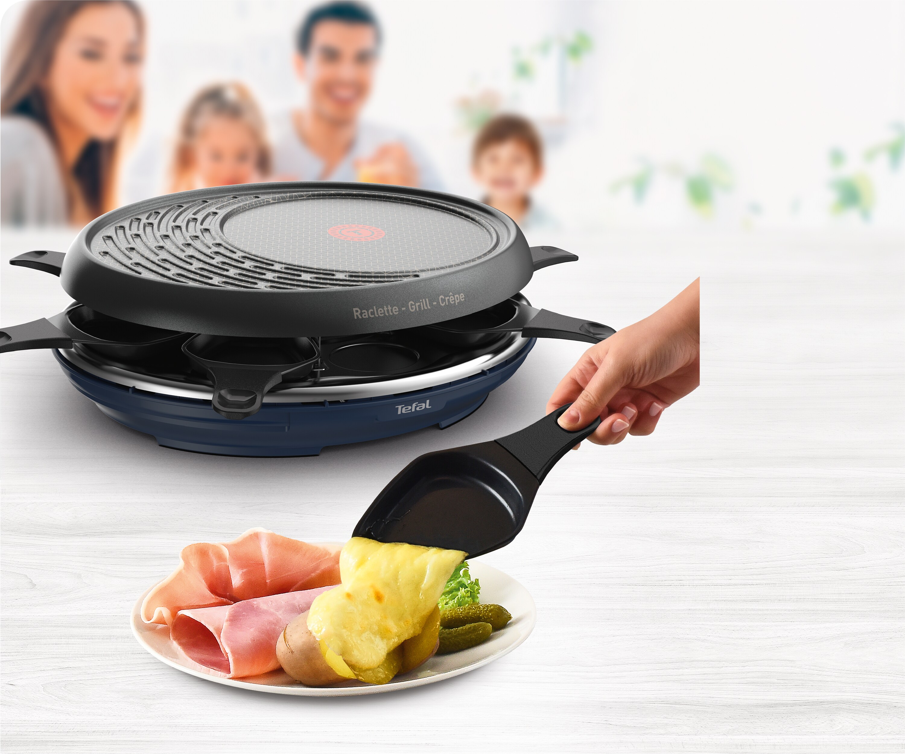 Tefal RE3104 Raclette 3in1 (Raclette, Grill, Crêpe)