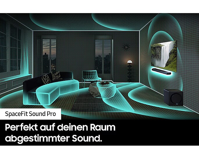 Samsung HW-Q995GD/ZG 11.1.4-Kanal Sub Woofer &amp; Rücklautsprecher schwarz