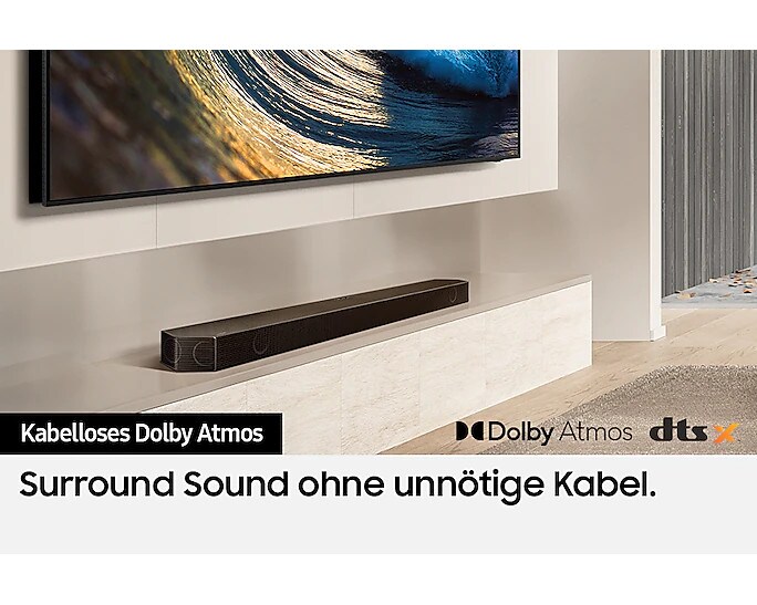 Samsung HW-Q935GD/ZG 9.1.4-Kanal Sub Woofer &amp; Rücklautsprecher schwarz