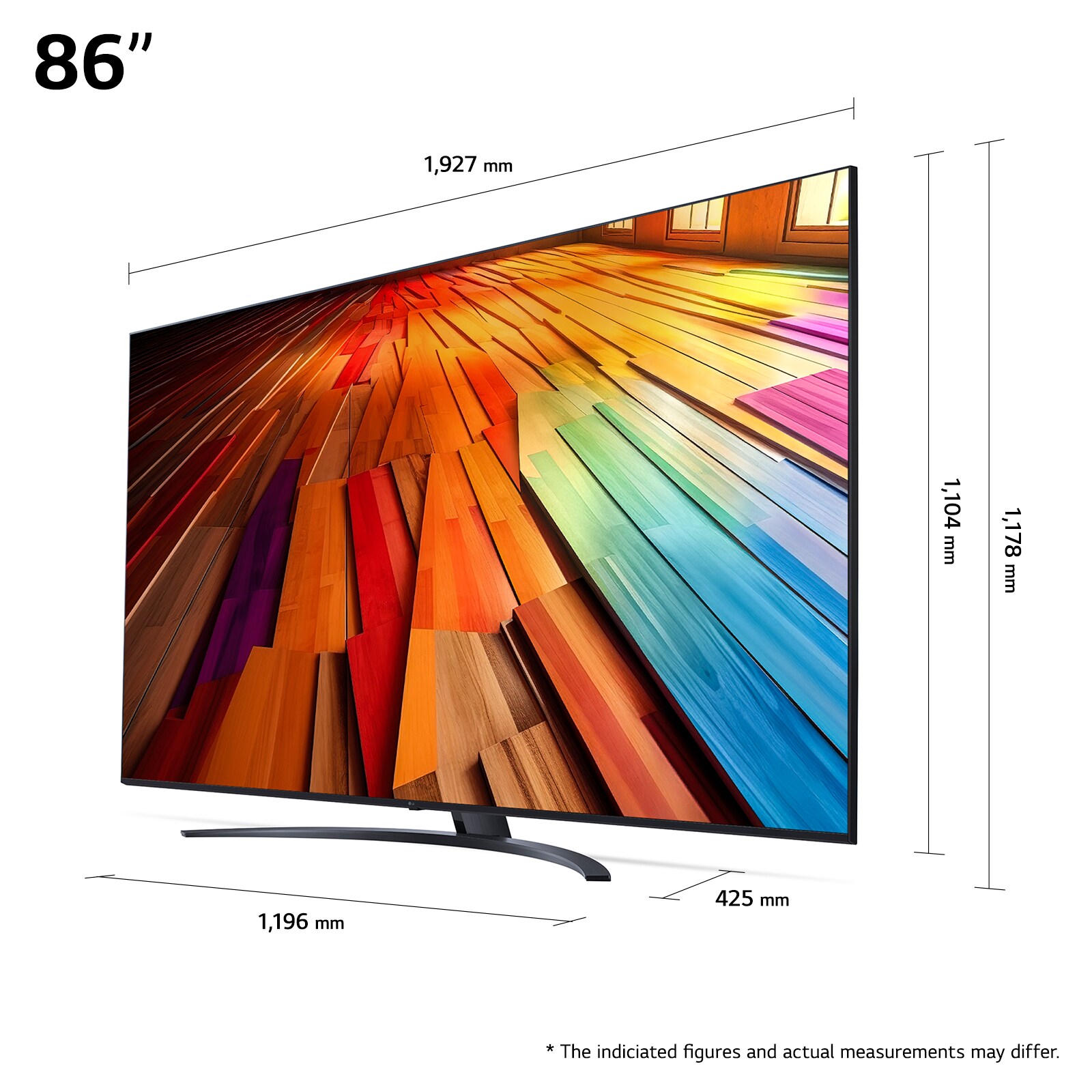 LG 86UT81006LA 218cm 86" 4K UHD Smart TV Fernseher